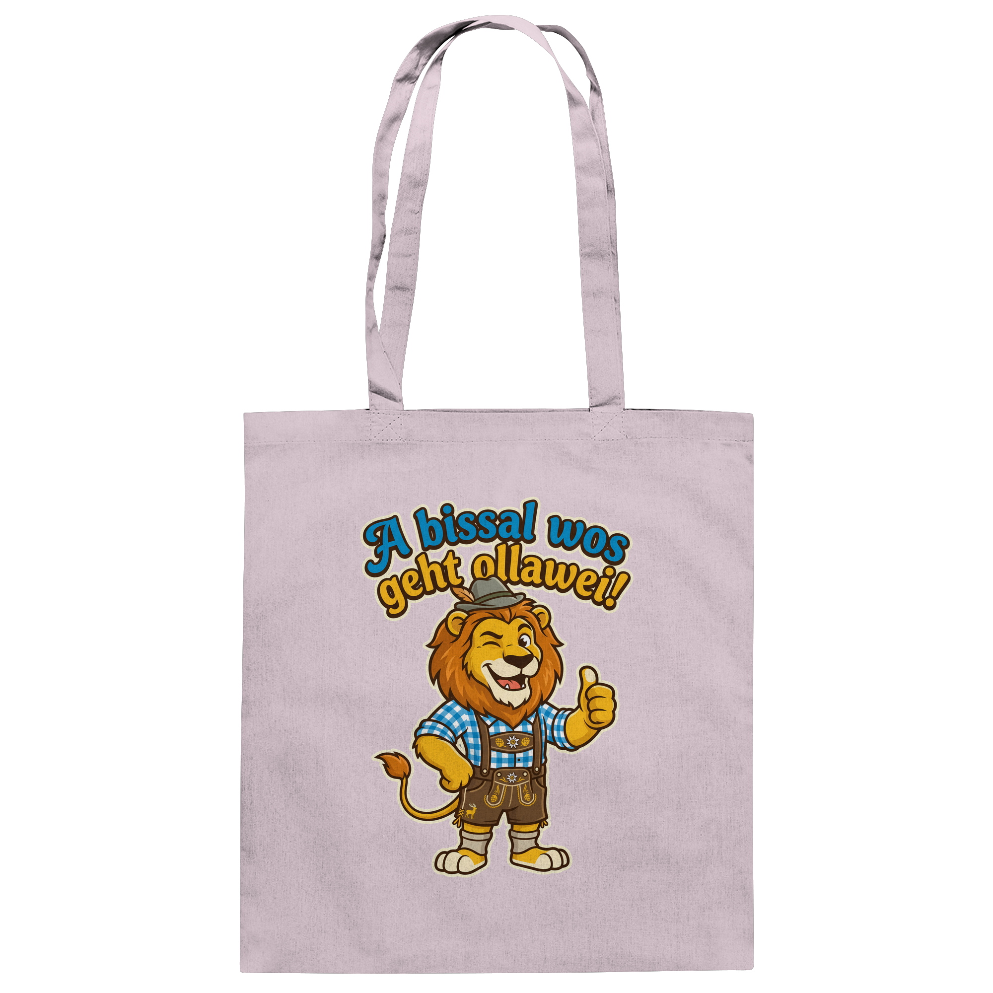 A BISSAL WOS GEHT OLLAWEI! - Baumwolltasche