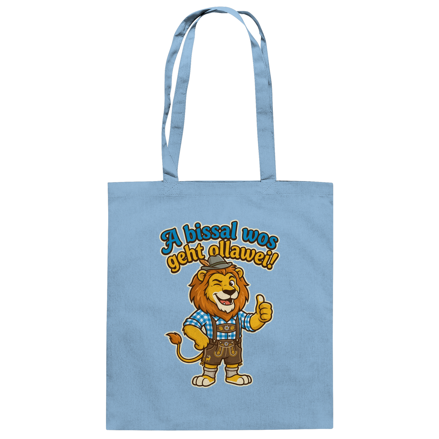 A BISSAL WOS GEHT OLLAWEI! - Baumwolltasche