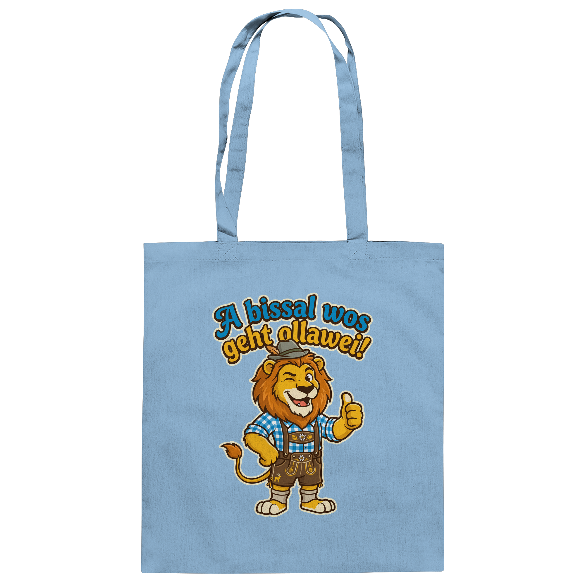 A BISSAL WOS GEHT OLLAWEI! - Baumwolltasche