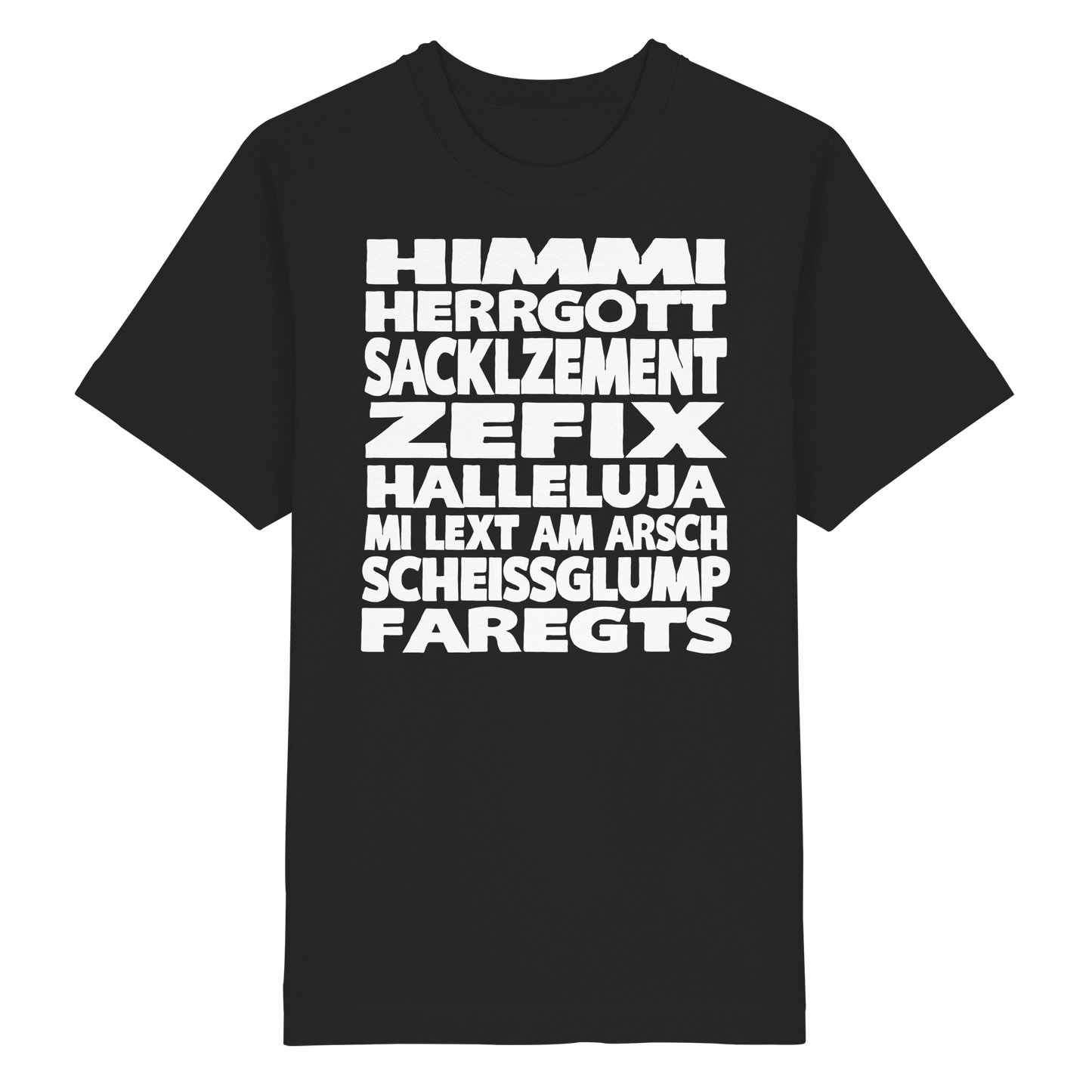 HIMMI HERRGOTT - Heavy Oversized Organic Shirt - BayrischerHumor