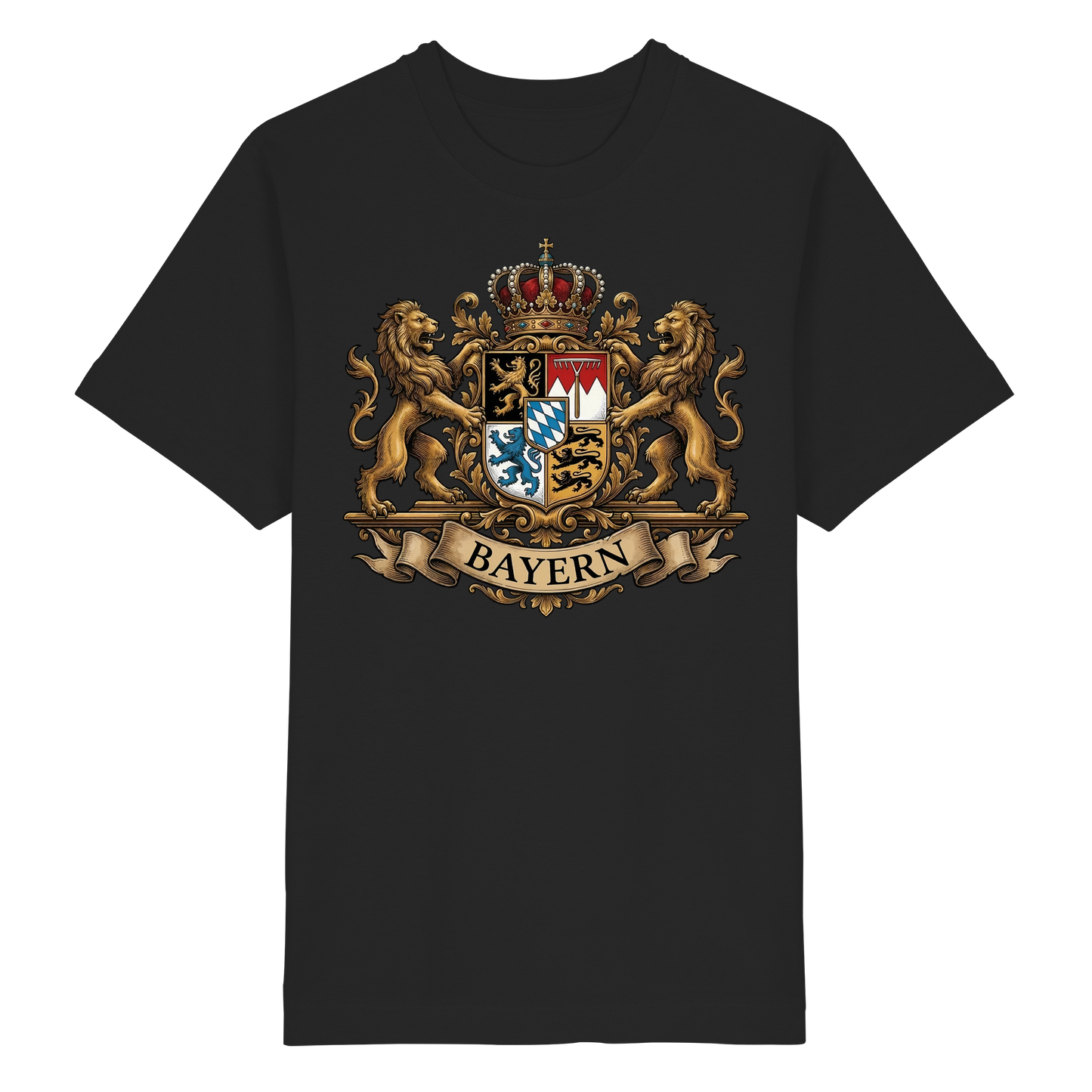 BAYERN - Heavy Oversized Organic Shirt - BayrischerHumor