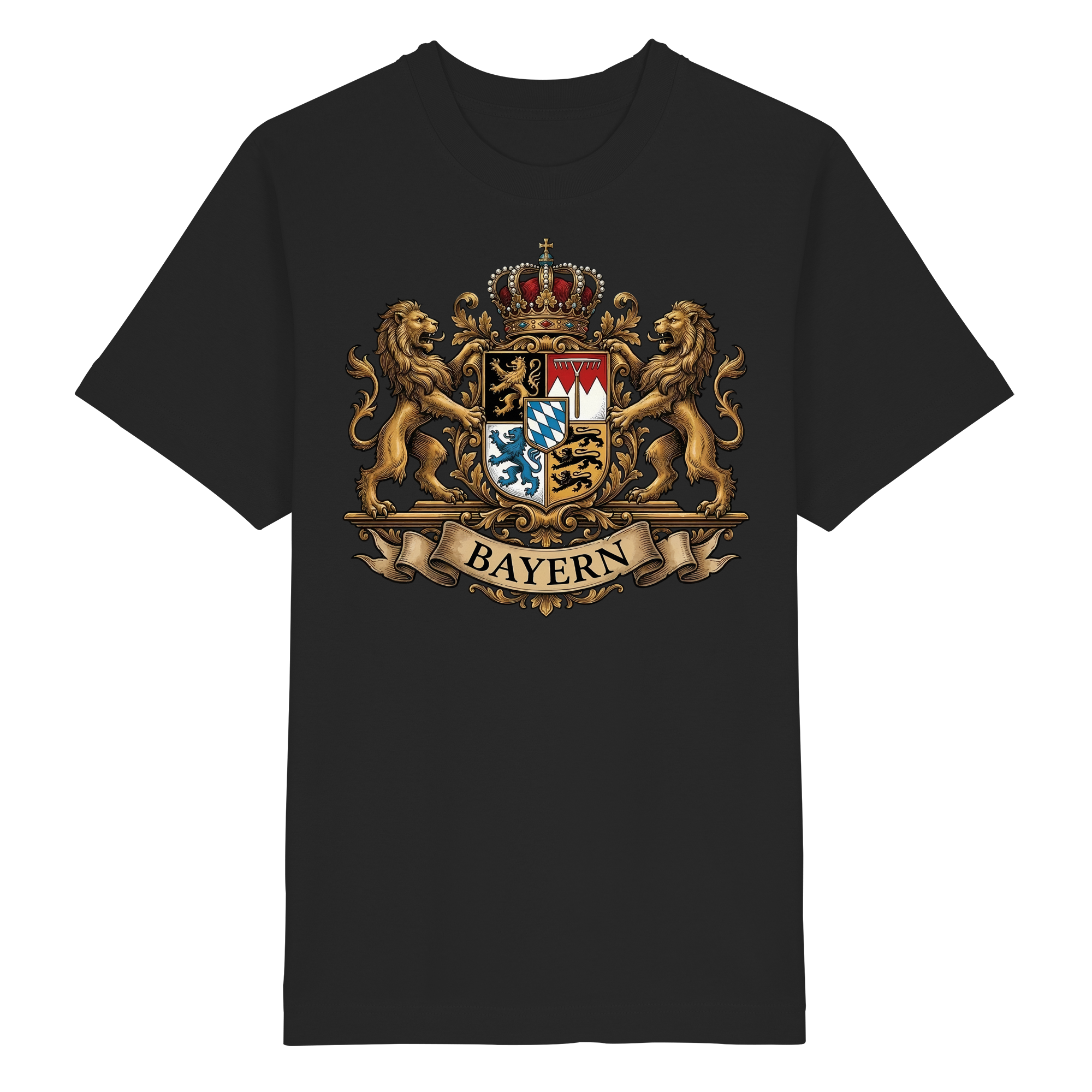 BAYERN - Heavy Oversized Organic Shirt - BayrischerHumor