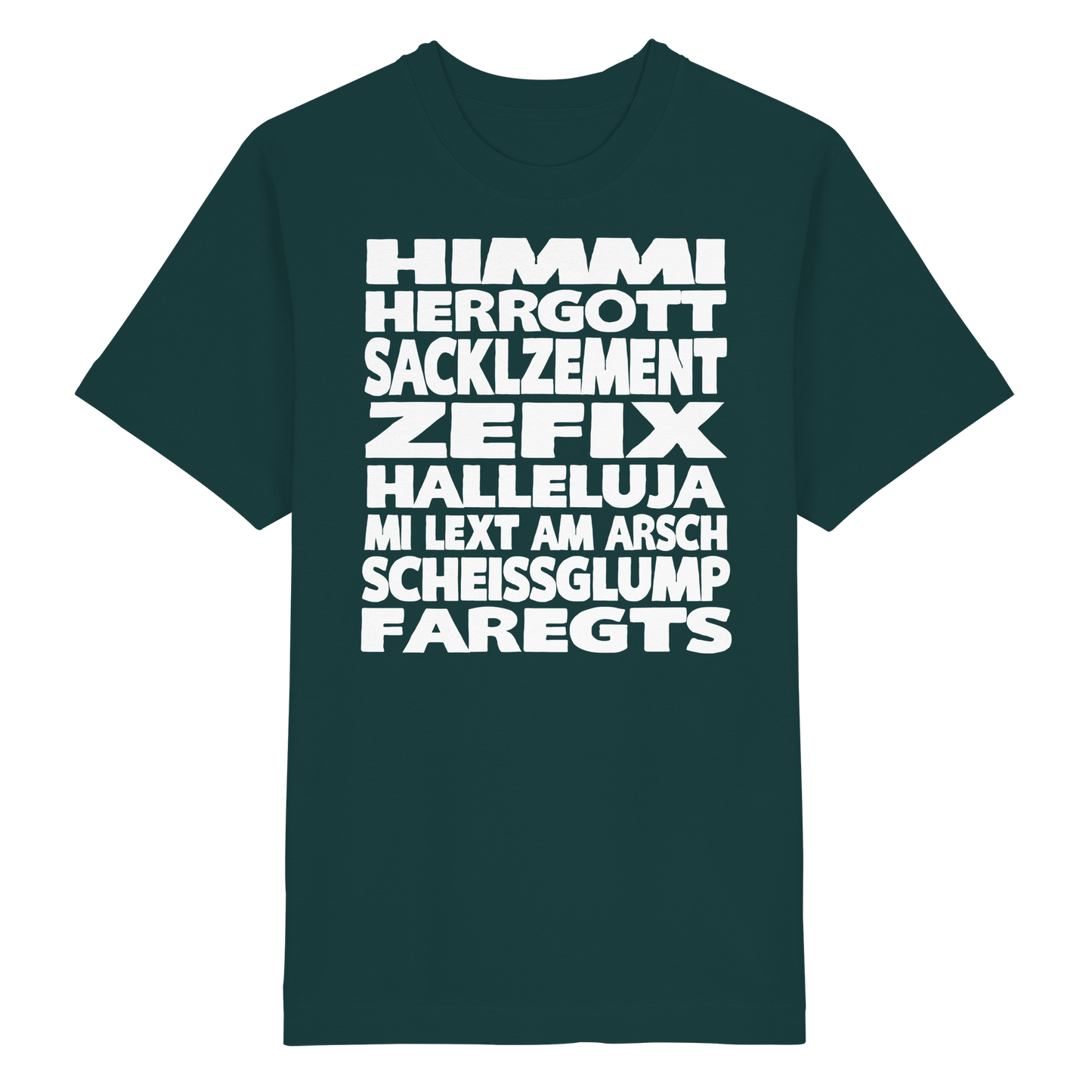 HIMMI HERRGOTT - Heavy Oversized Organic Shirt - BayrischerHumor