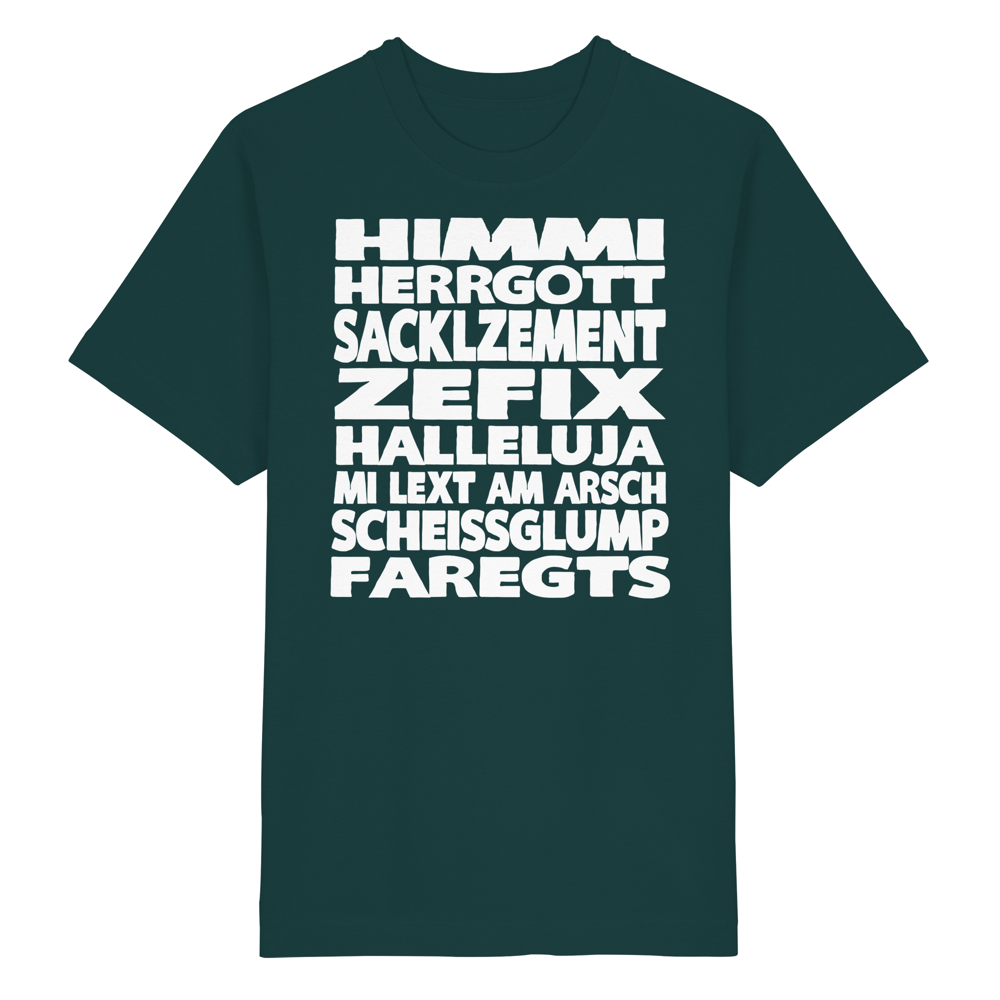 HIMMI HERRGOTT - Heavy Oversized Organic Shirt - BayrischerHumor