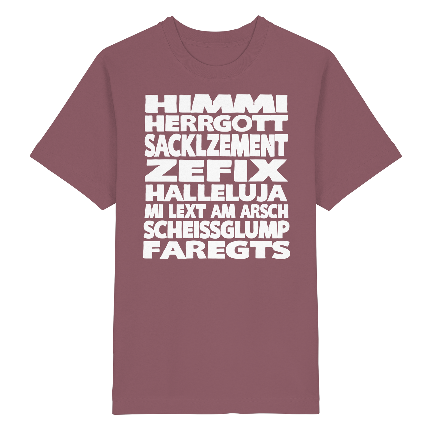 HIMMI HERRGOTT - Heavy Oversized Organic Shirt - BayrischerHumor