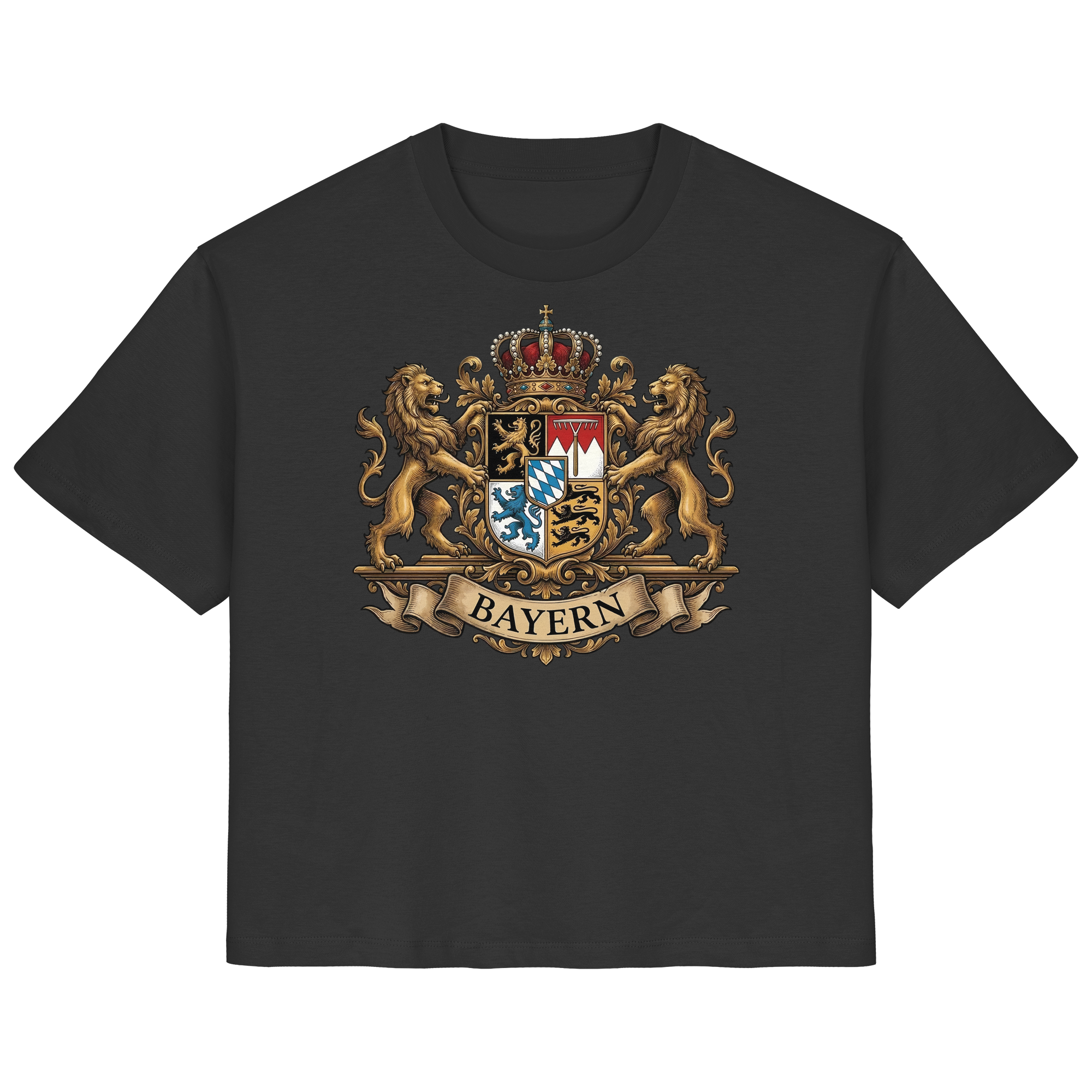 BAYERN - Ladies Organic Shirt - BayrischerHumor