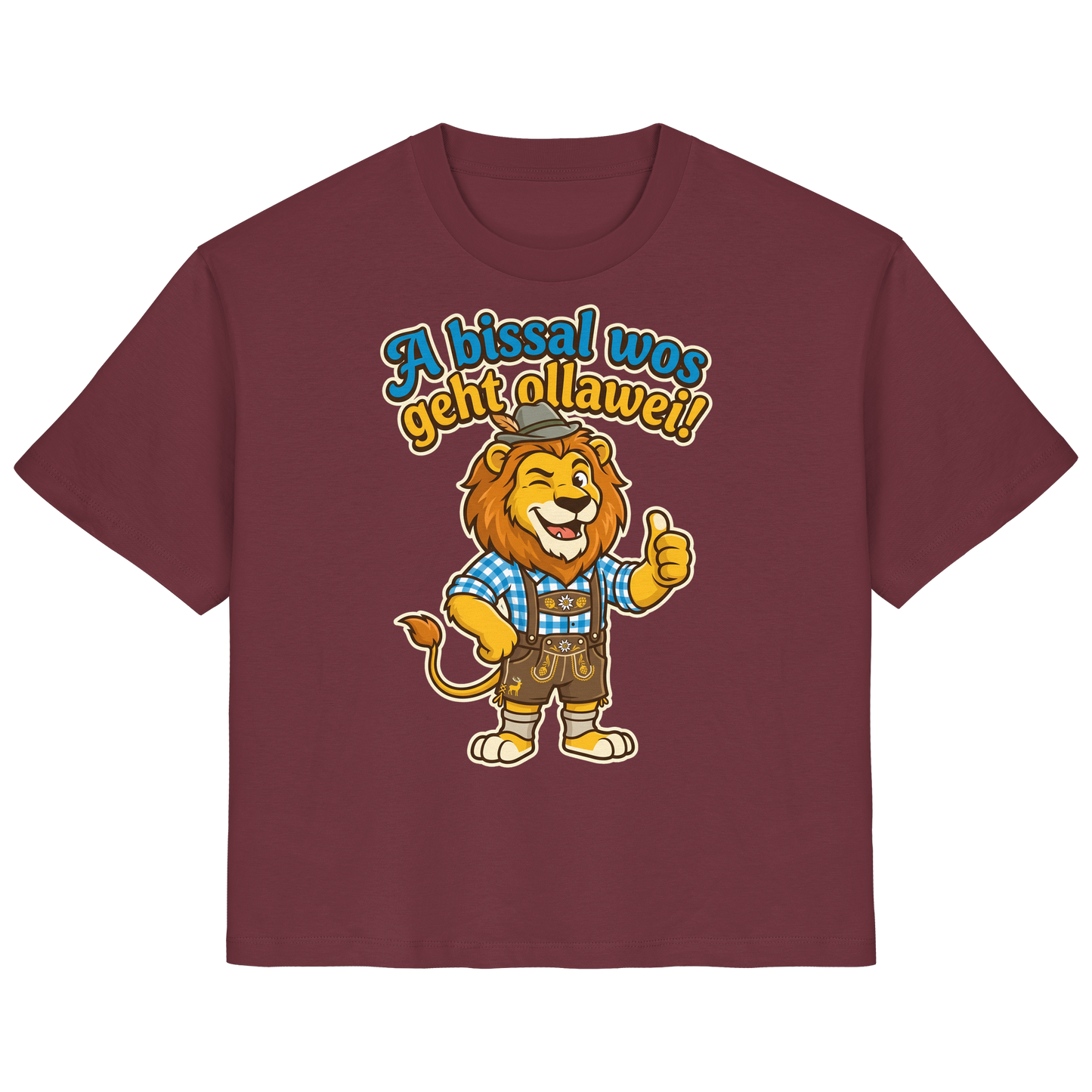A BISSAL WOS GEHT OLLAWEI! - Ladies Organic Shirt