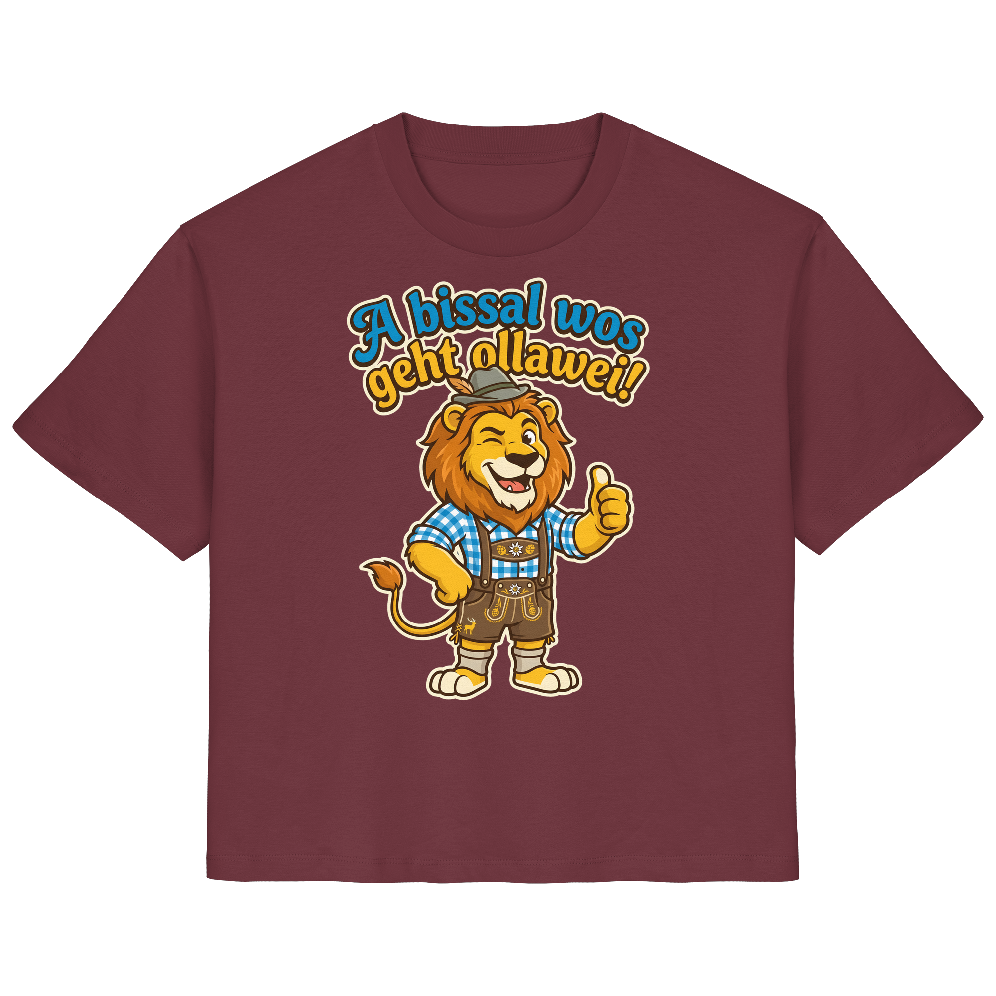 A BISSAL WOS GEHT OLLAWEI! - Ladies Organic Shirt