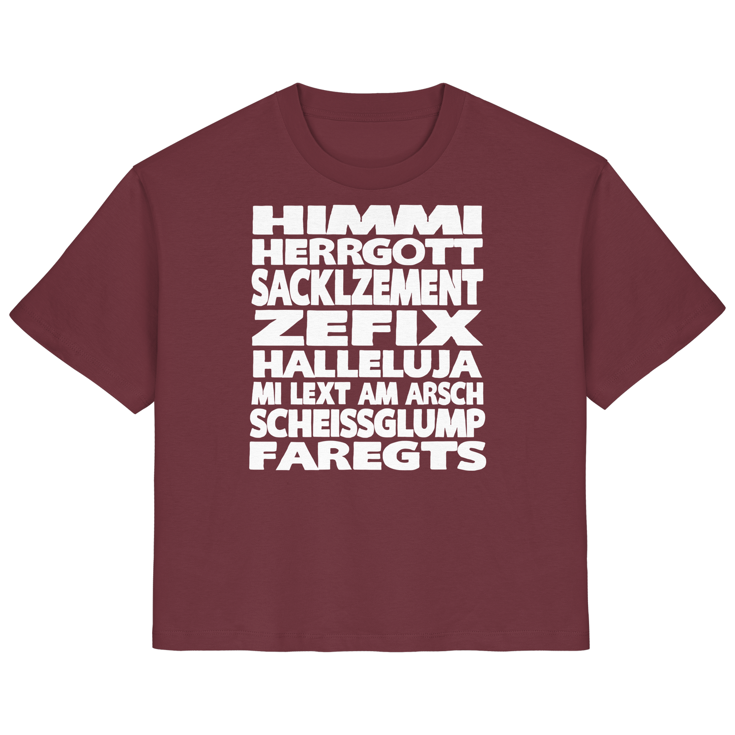 HIMMI HERRGOTT - Ladies Organic Shirt - BayrischerHumor