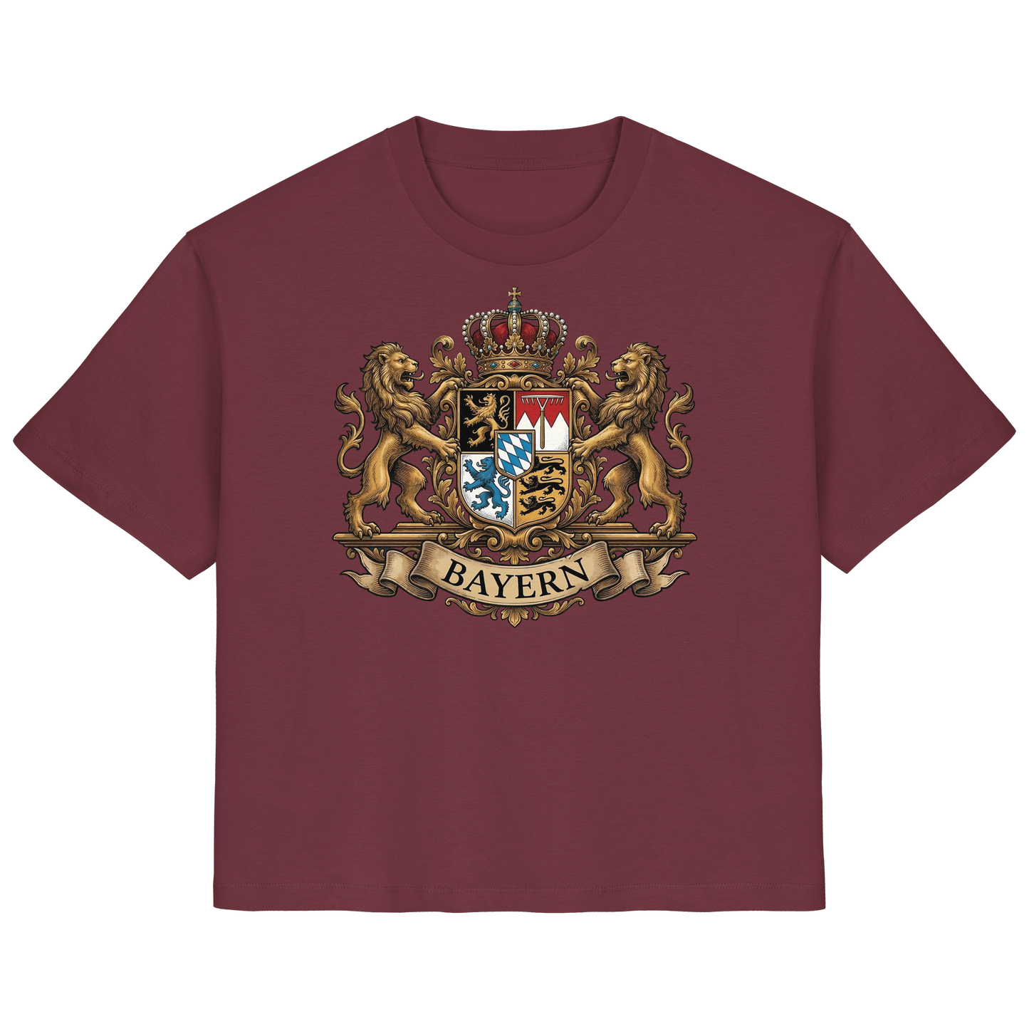 BAYERN - Ladies Organic Shirt - BayrischerHumor