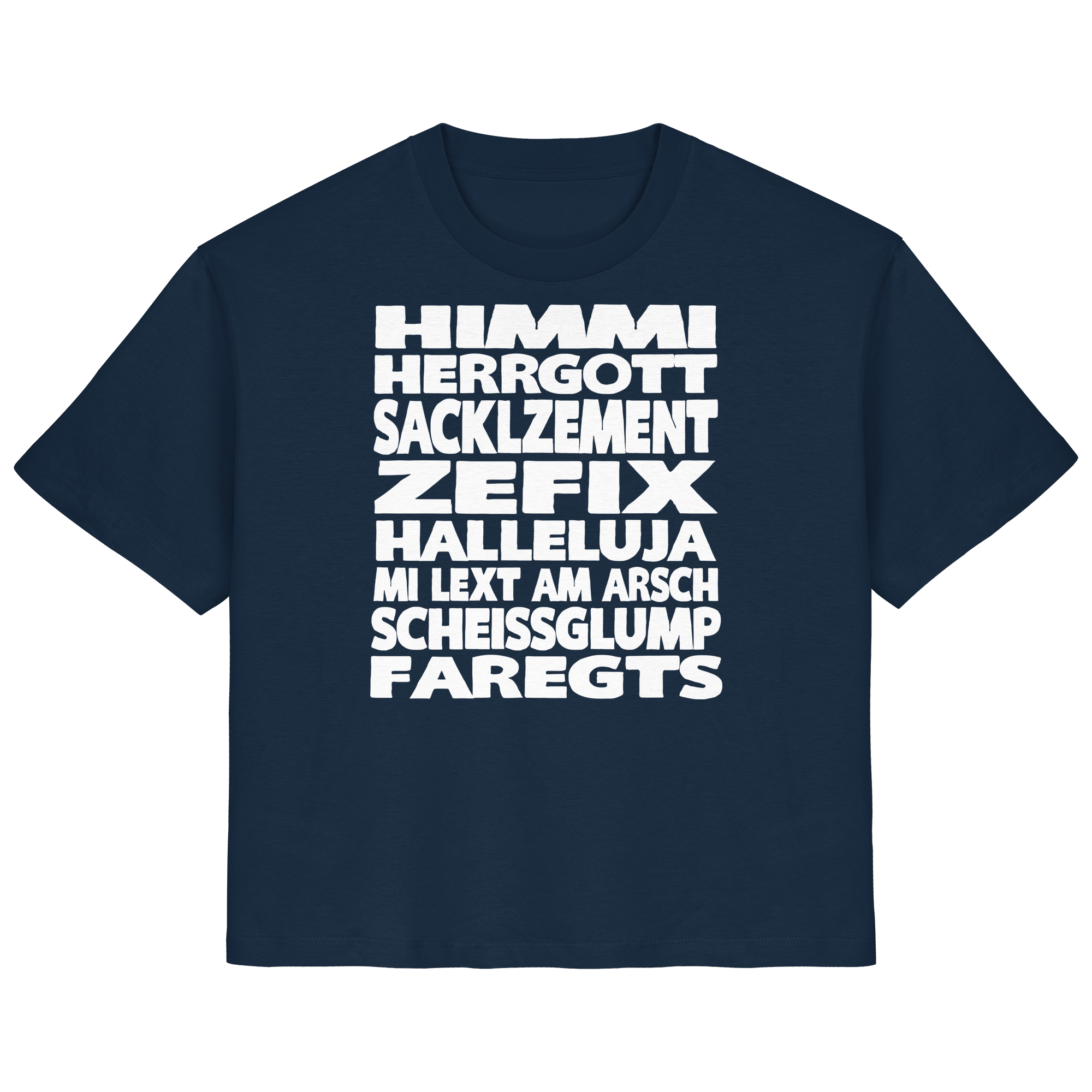HIMMI HERRGOTT - Ladies Organic Shirt - BayrischerHumor