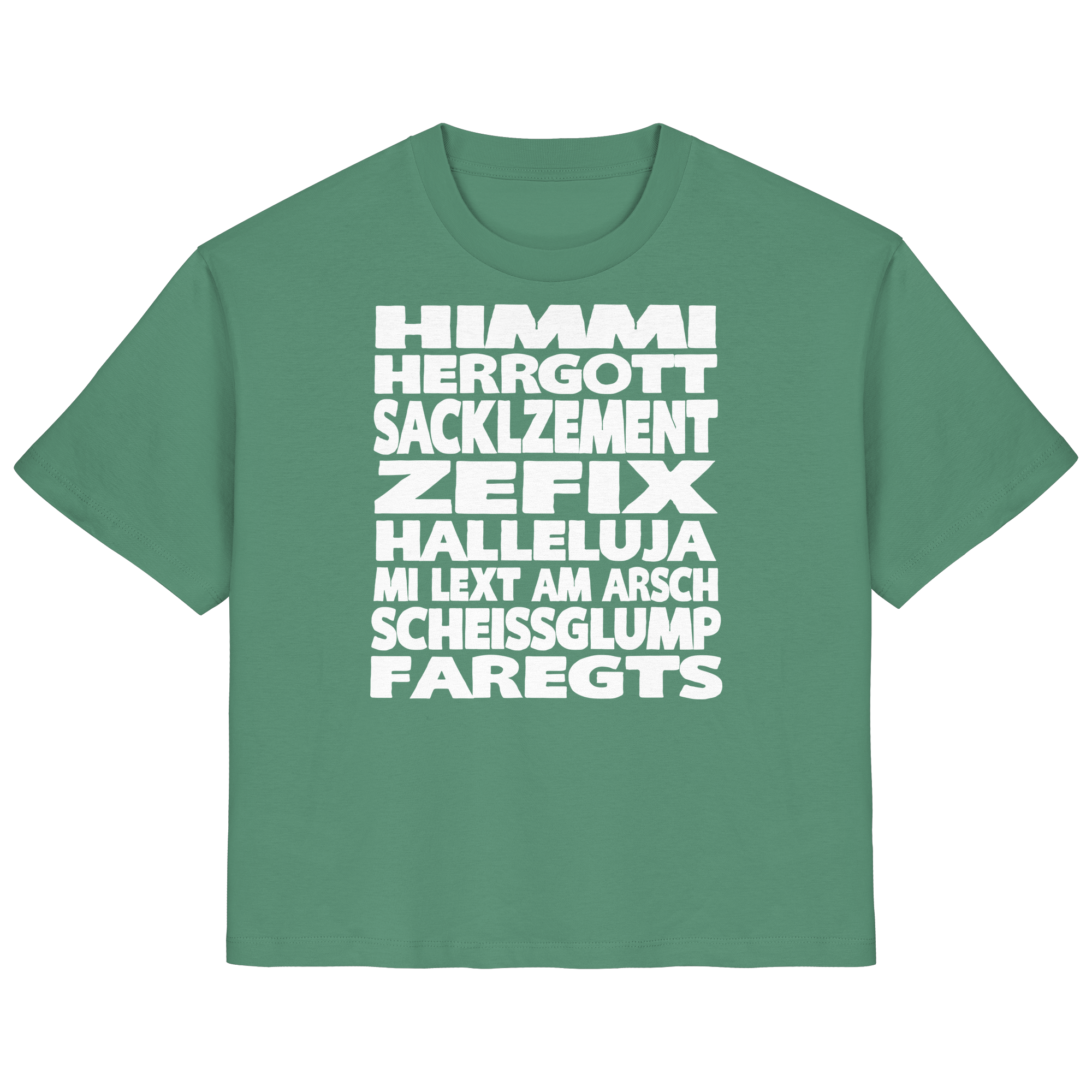 HIMMI HERRGOTT - Ladies Organic Shirt - BayrischerHumor