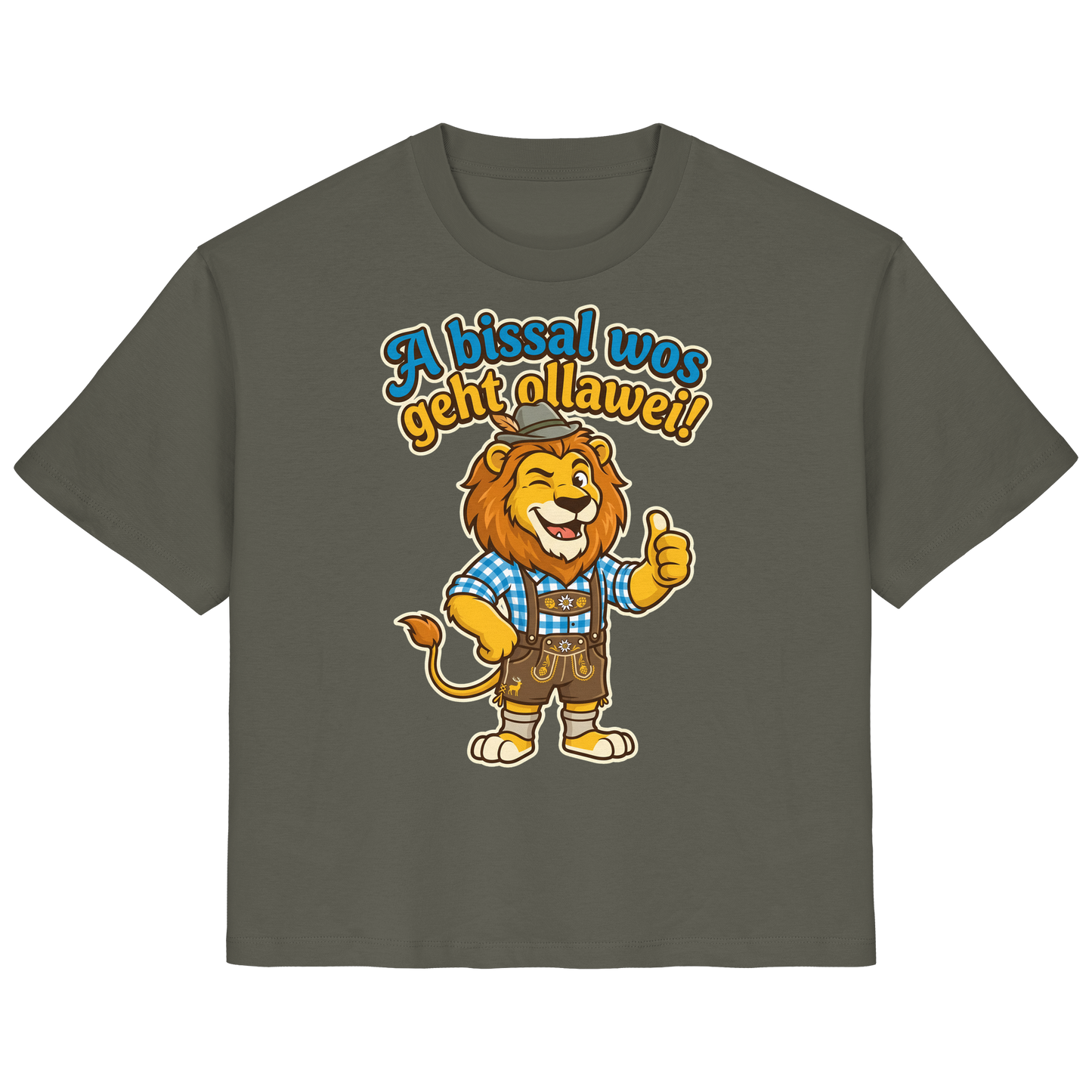 A BISSAL WOS GEHT OLLAWEI! - Ladies Organic Shirt