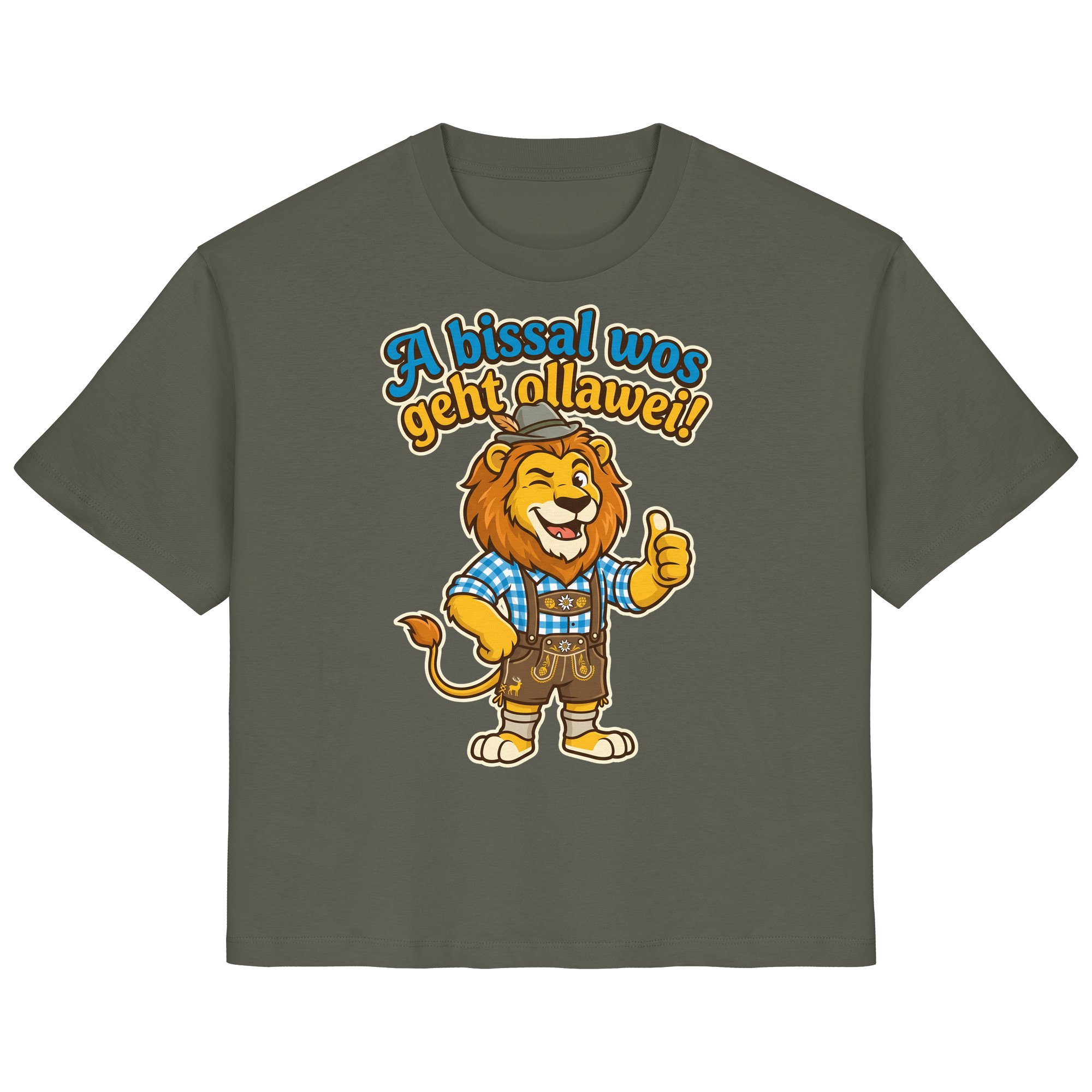 A BISSAL WOS GEHT OLLAWEI! - Ladies Organic Shirt