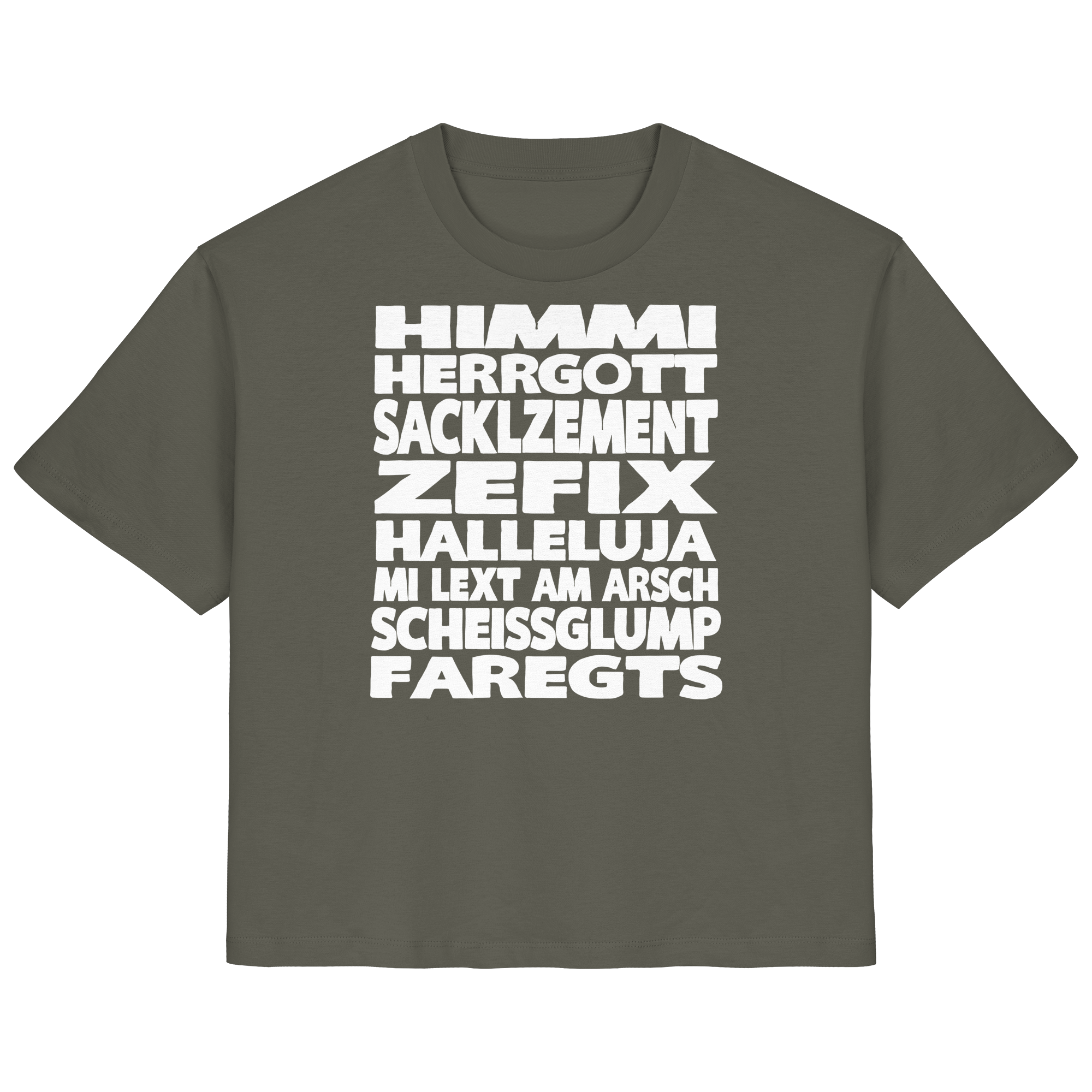 HIMMI HERRGOTT - Ladies Organic Shirt - BayrischerHumor