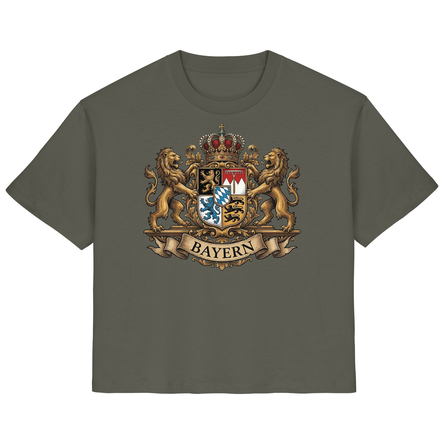 BAYERN - Ladies Organic Shirt - BayrischerHumor