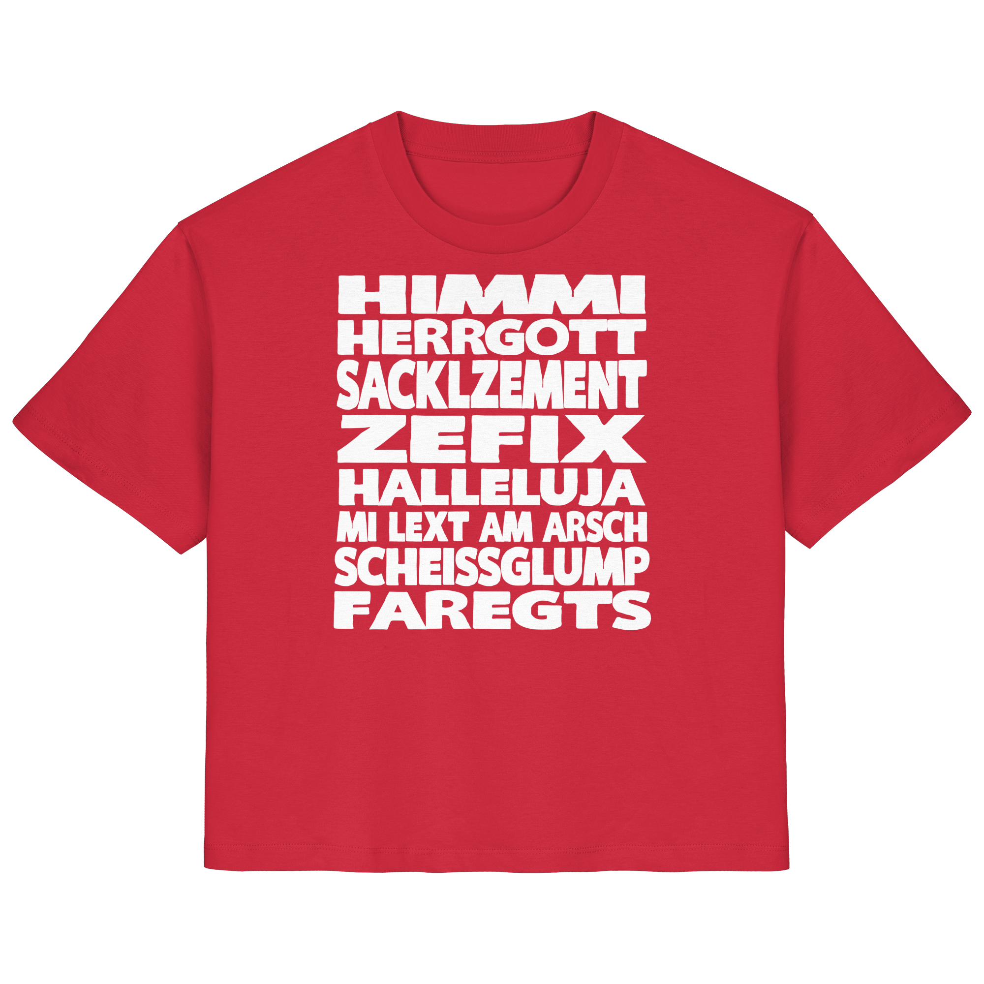 HIMMI HERRGOTT - Ladies Organic Shirt - BayrischerHumor