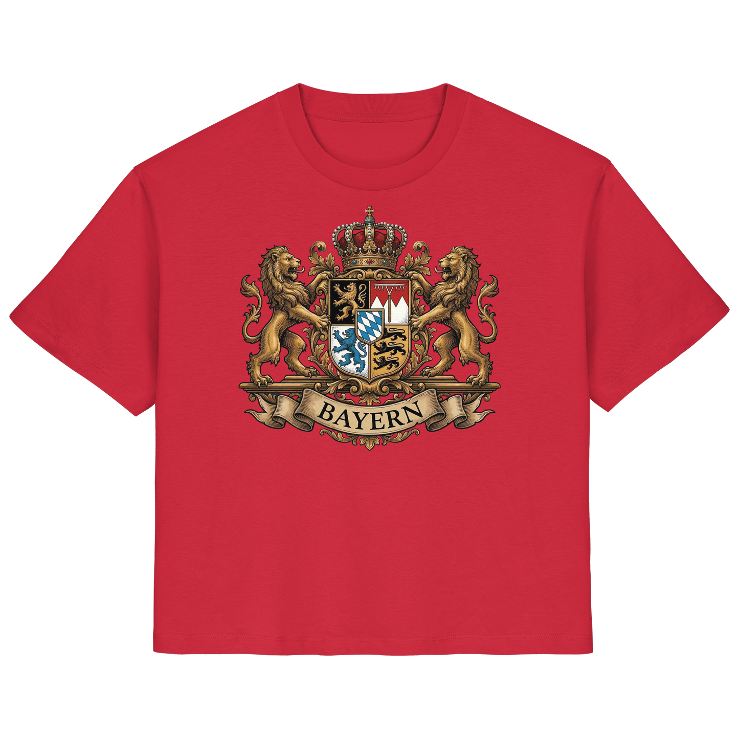 BAYERN - Ladies Organic Shirt - BayrischerHumor