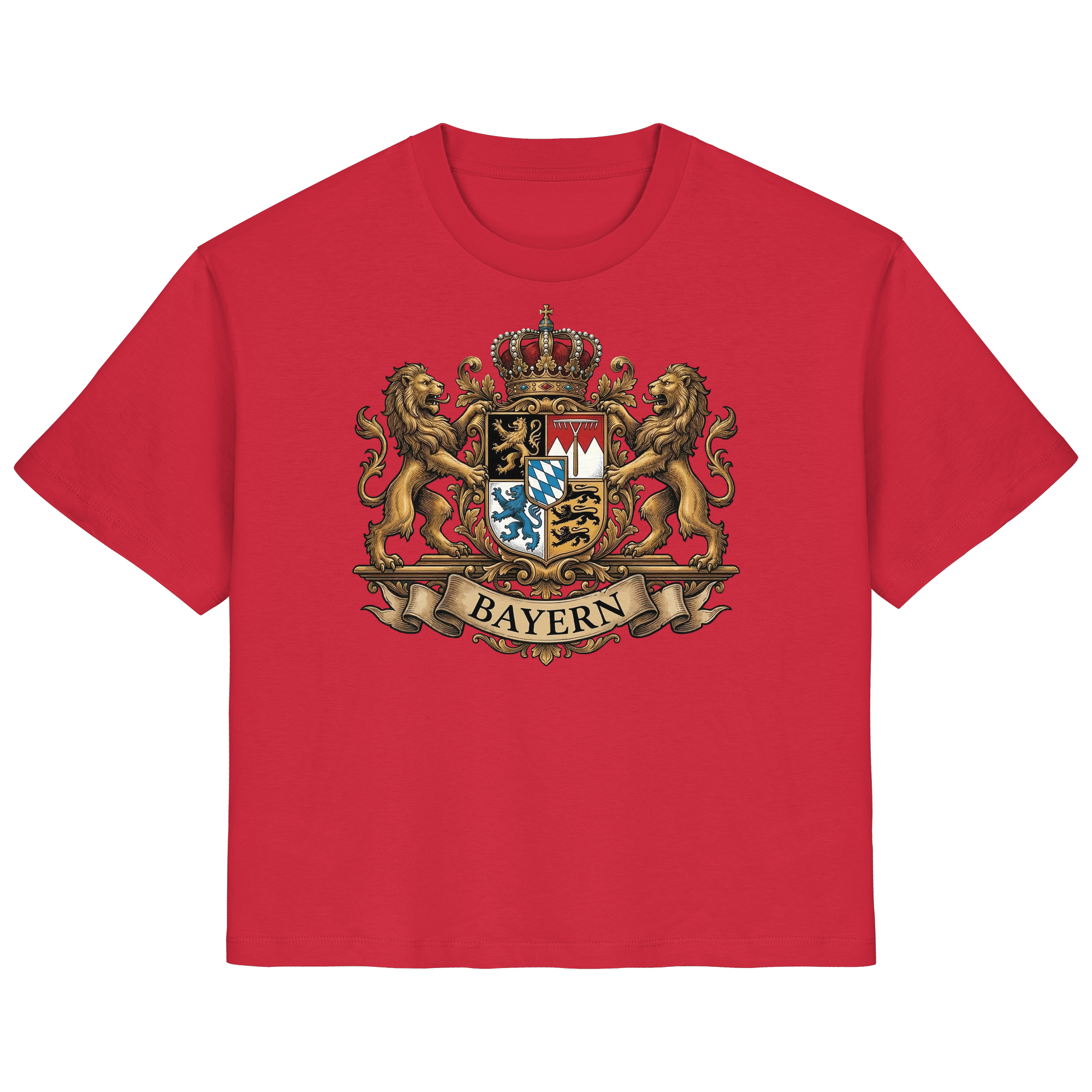 BAYERN - Ladies Organic Shirt - BayrischerHumor