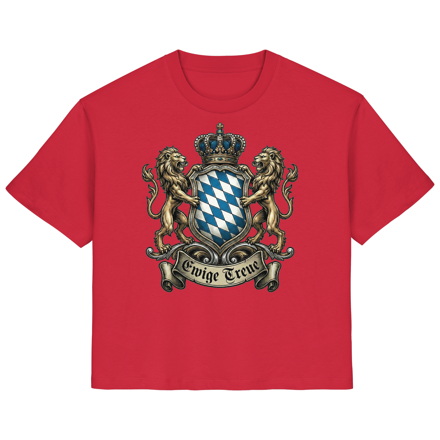 EWIGE TREUE - Ladies Organic Shirt - BayrischerHumor
