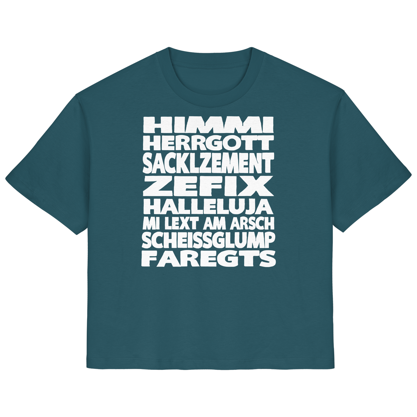 HIMMI HERRGOTT - Ladies Organic Shirt - BayrischerHumor