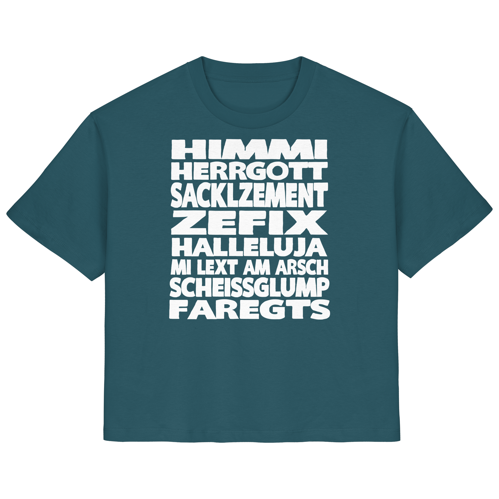 HIMMI HERRGOTT - Ladies Organic Shirt - BayrischerHumor