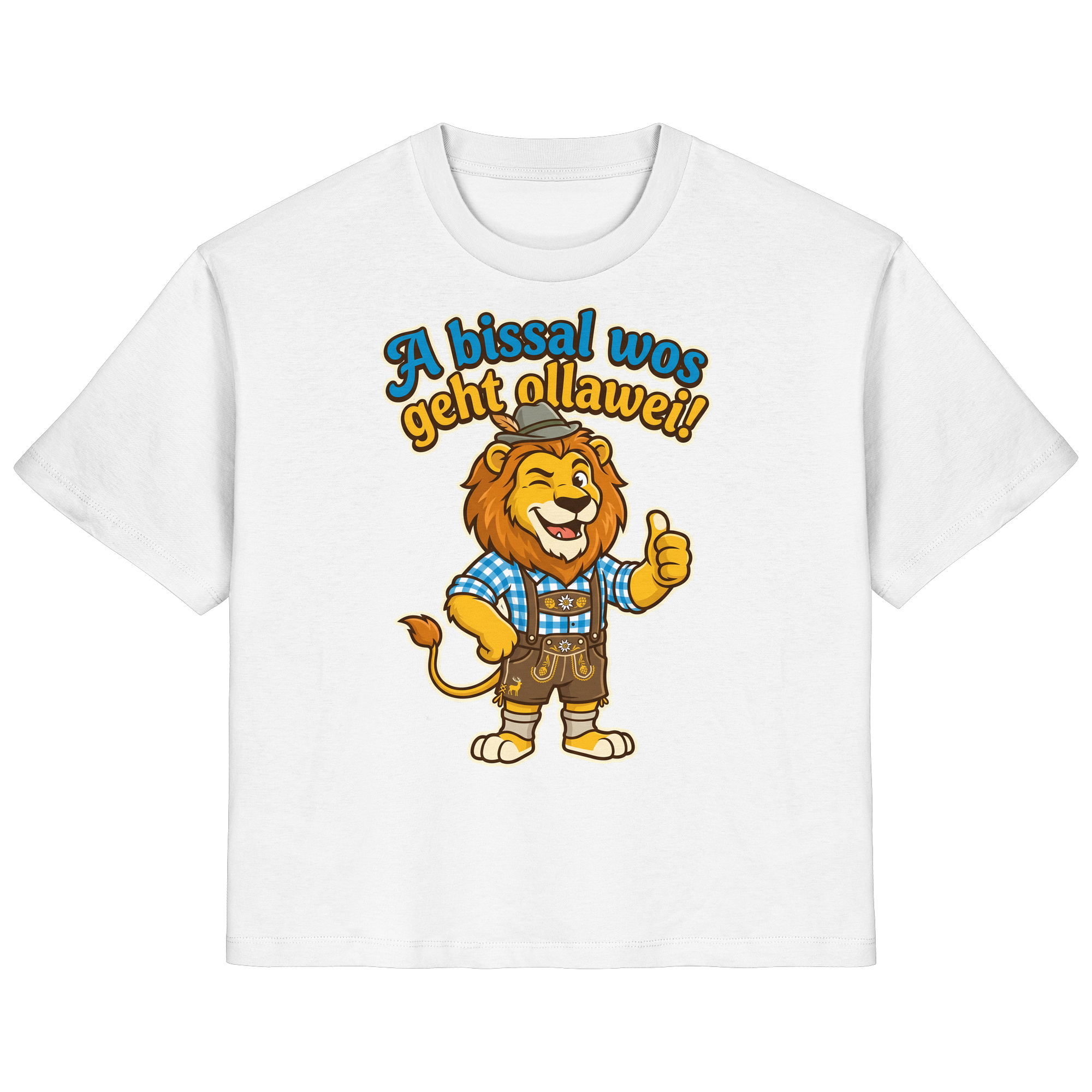 A BISSAL WOS GEHT OLLAWEI! - Ladies Organic Shirt