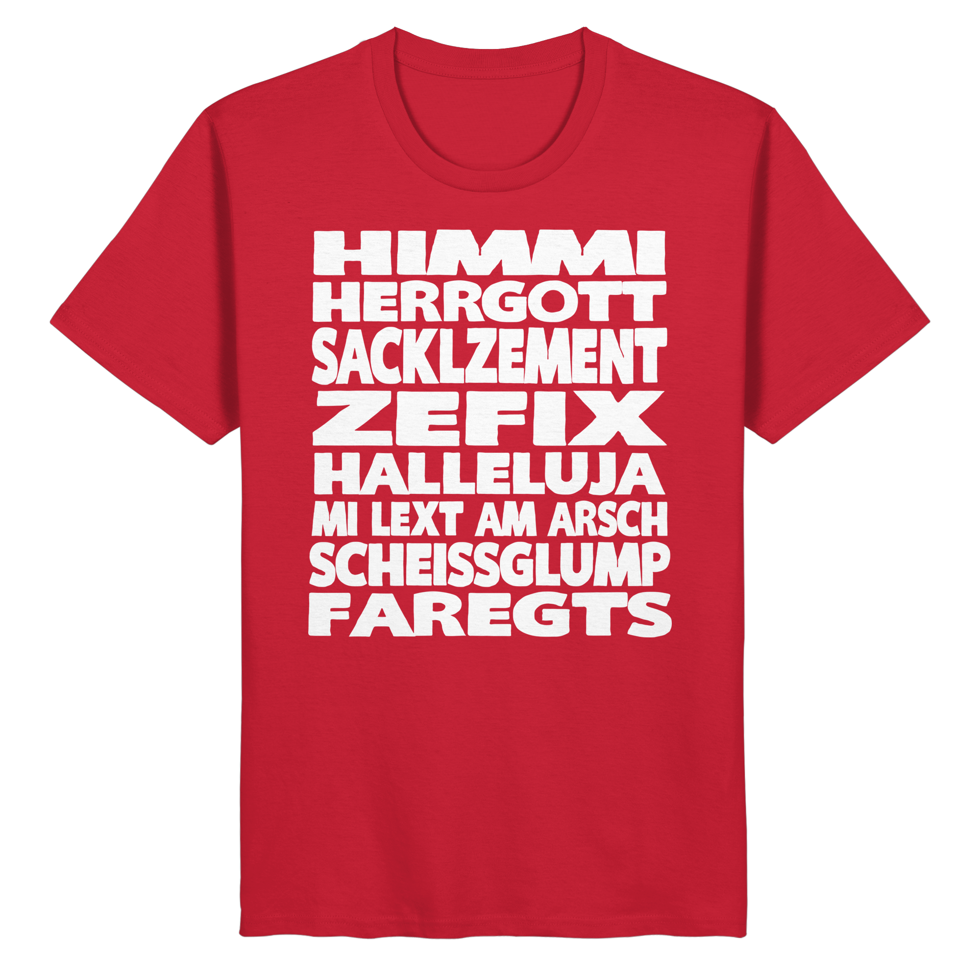 HIMMI HERRGOTT - Organic Basic Shirt - BayrischerHumor