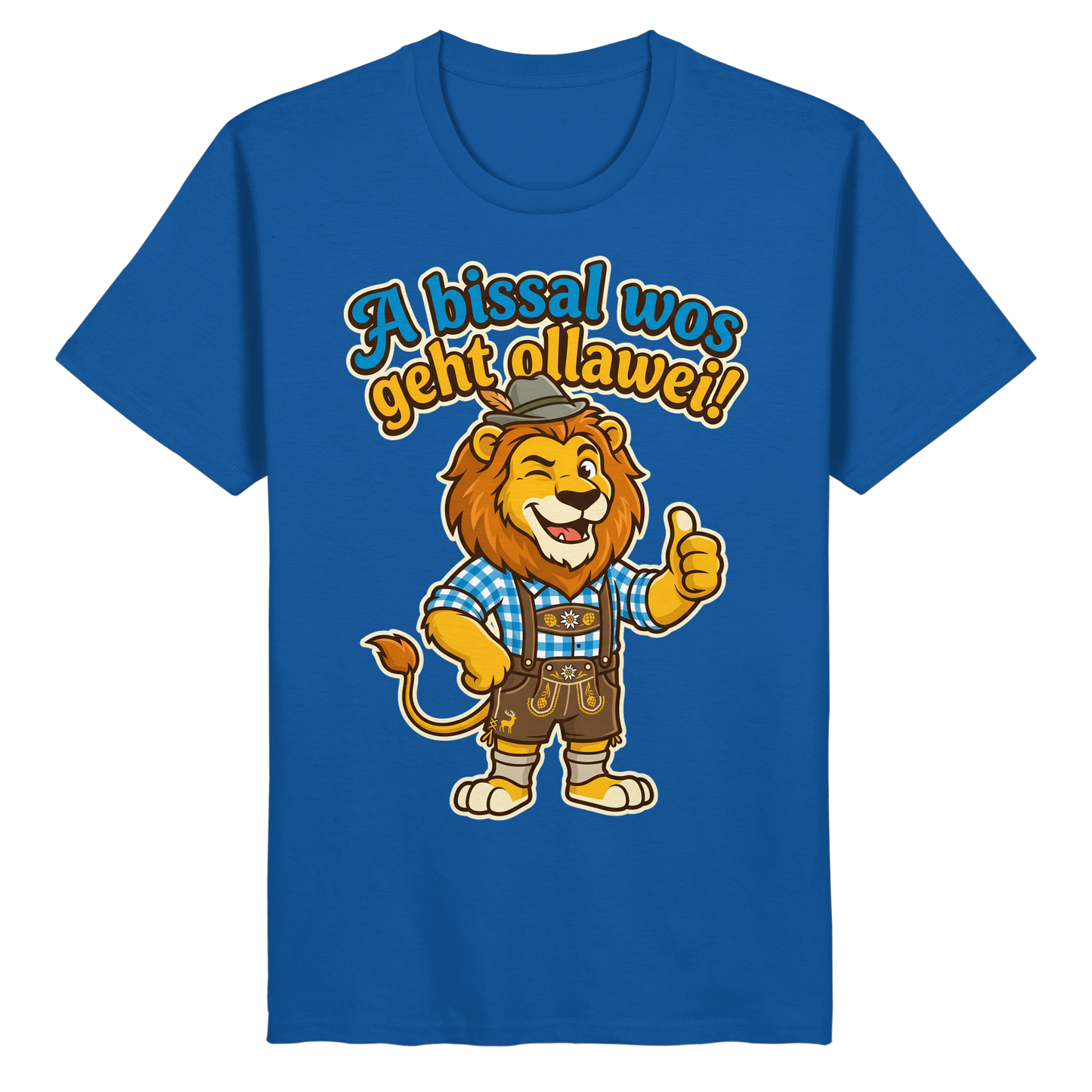 A BISSAL WOS GEHT OLLAWEI! - Organic Basic Shirt