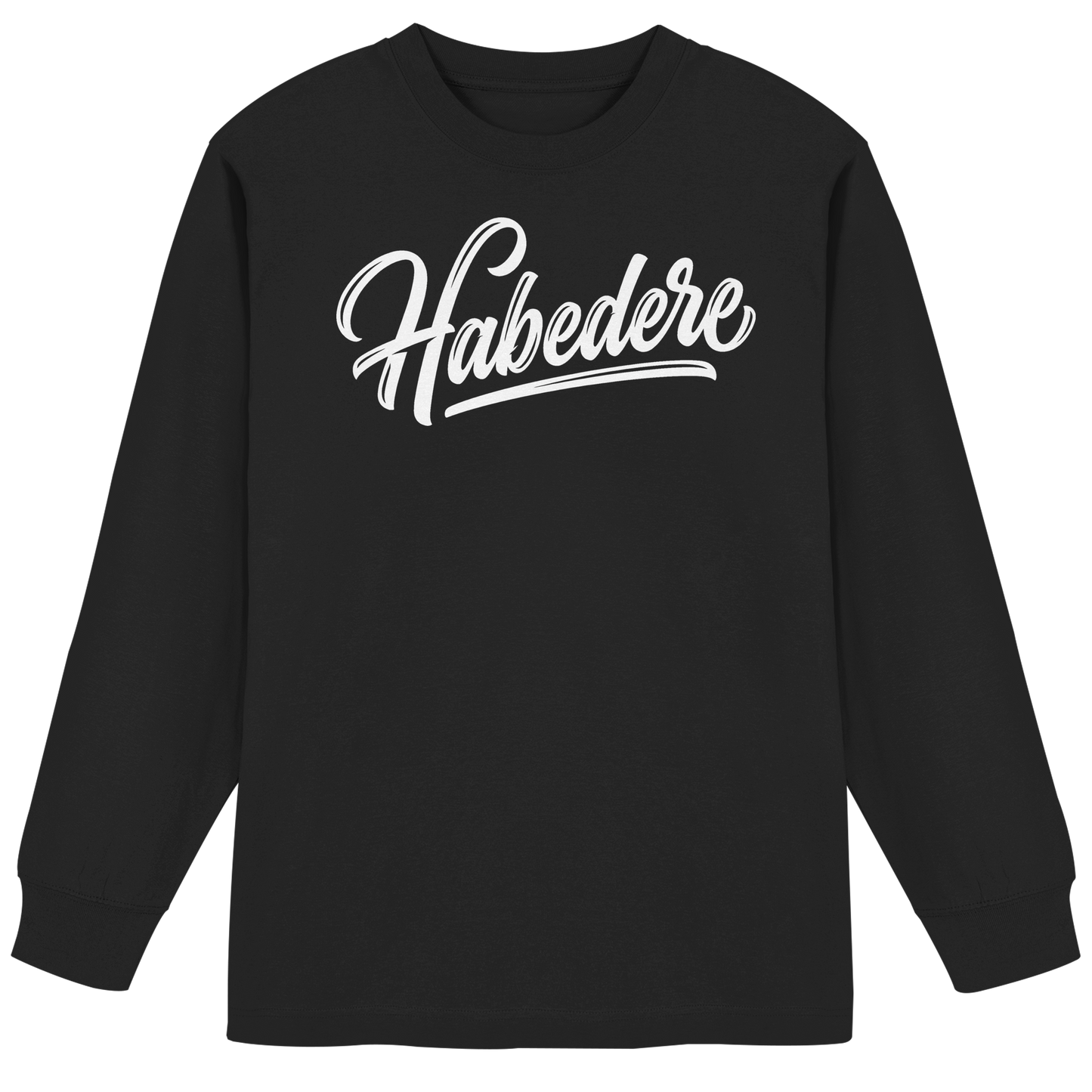 HABEDERE - Organic Heavy Oversized Longsleeve T-Shirt - BayrischerHumor