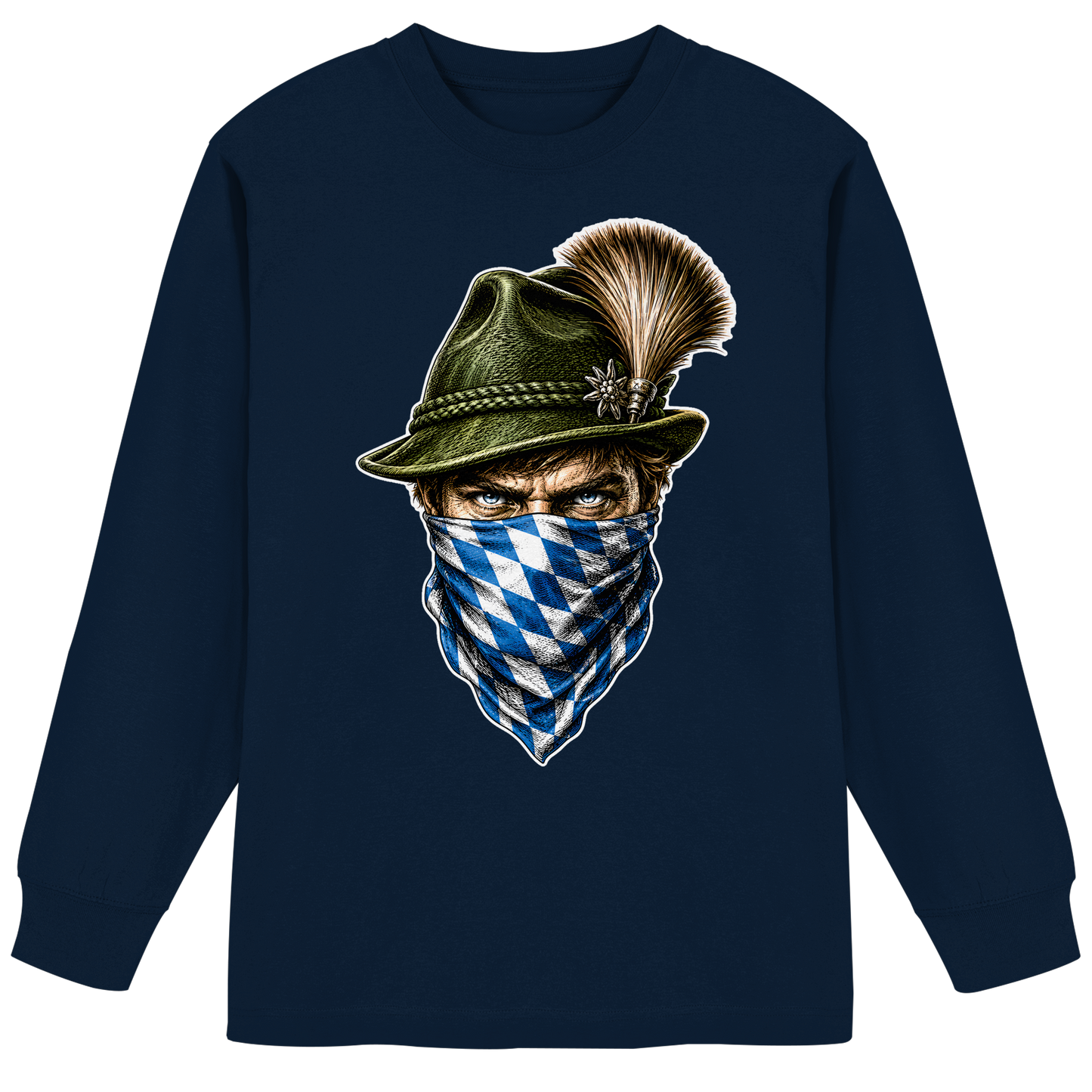 Bayerischer Bandit - Organic Heavy Oversized Longsleeve T-Shirt