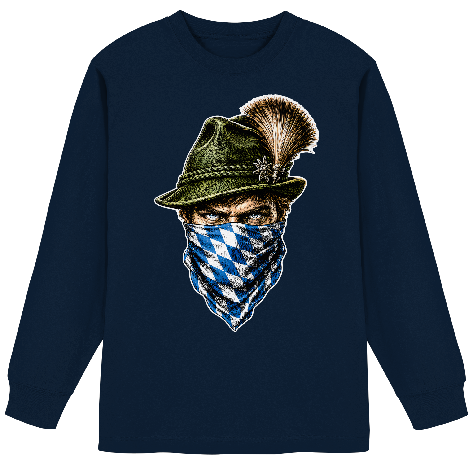 Bayerischer Bandit - Organic Heavy Oversized Longsleeve T-Shirt