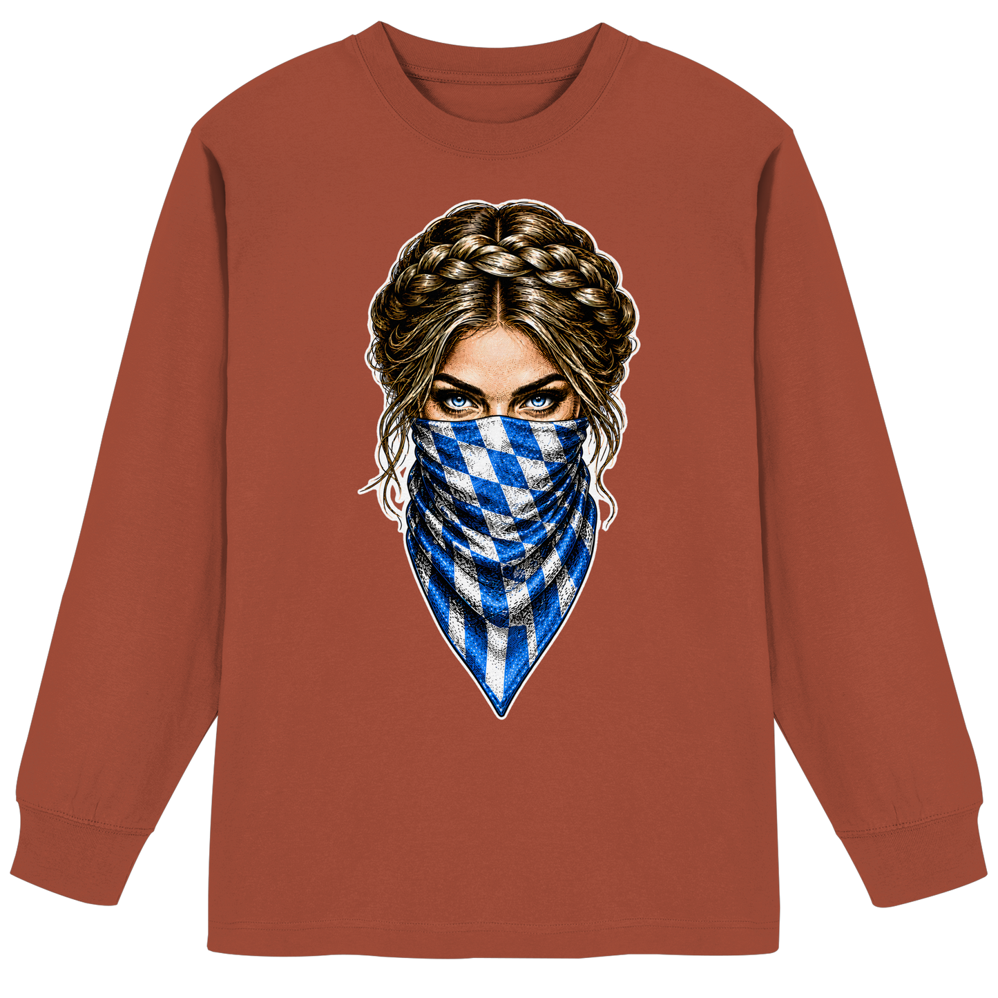 Bayerische Banditin - Organic Heavy Oversized Longsleeve T-Shirt