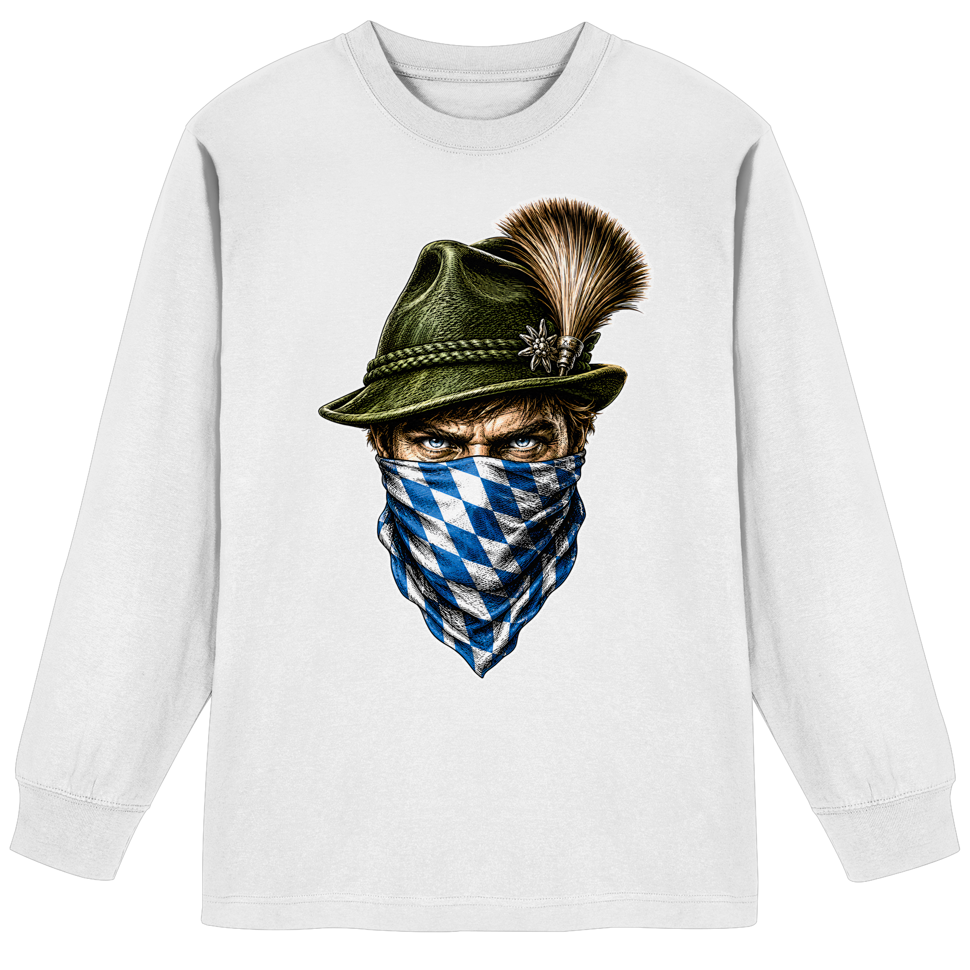 Bayerischer Bandit - Organic Heavy Oversized Longsleeve T-Shirt