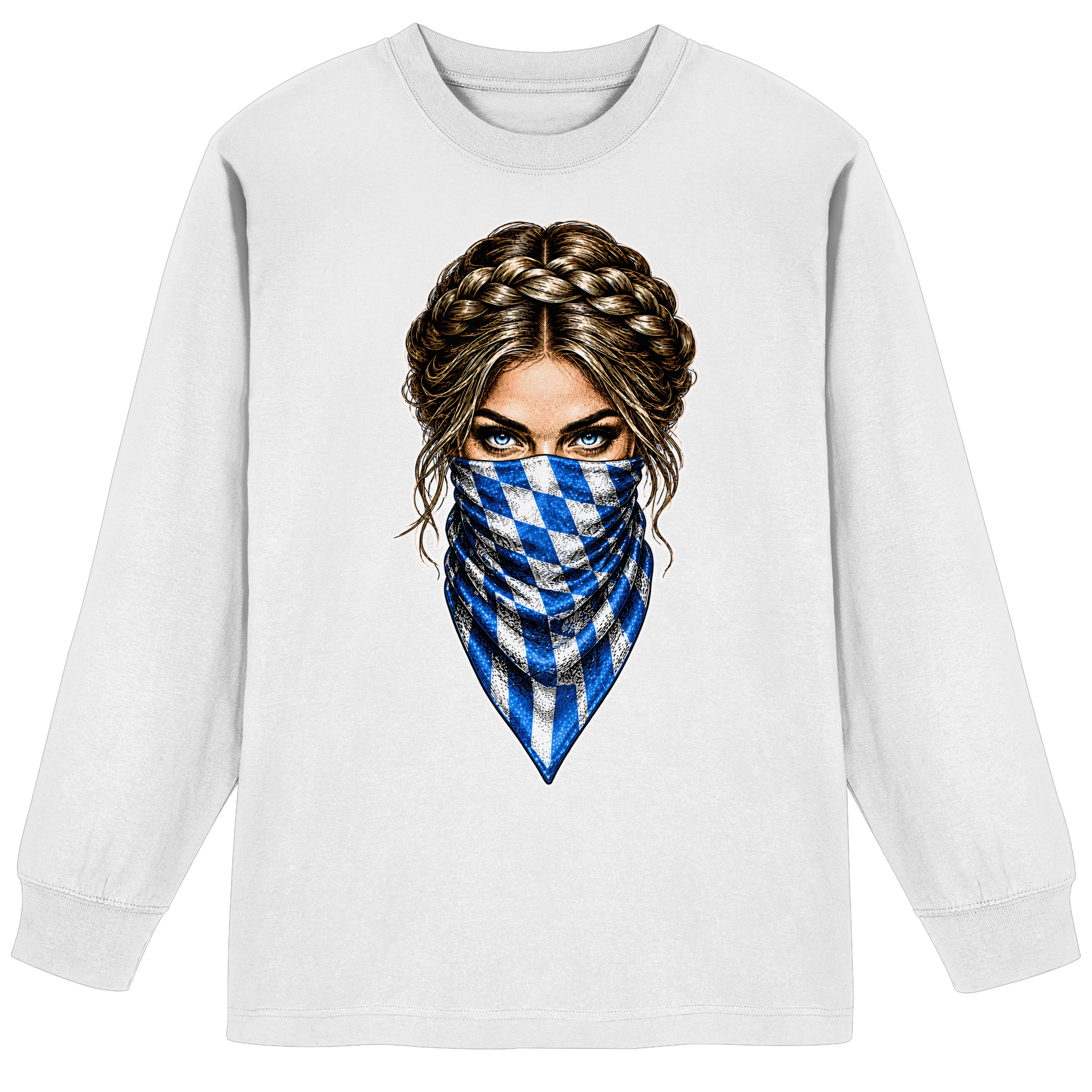Bayerische Banditin - Organic Heavy Oversized Longsleeve T-Shirt