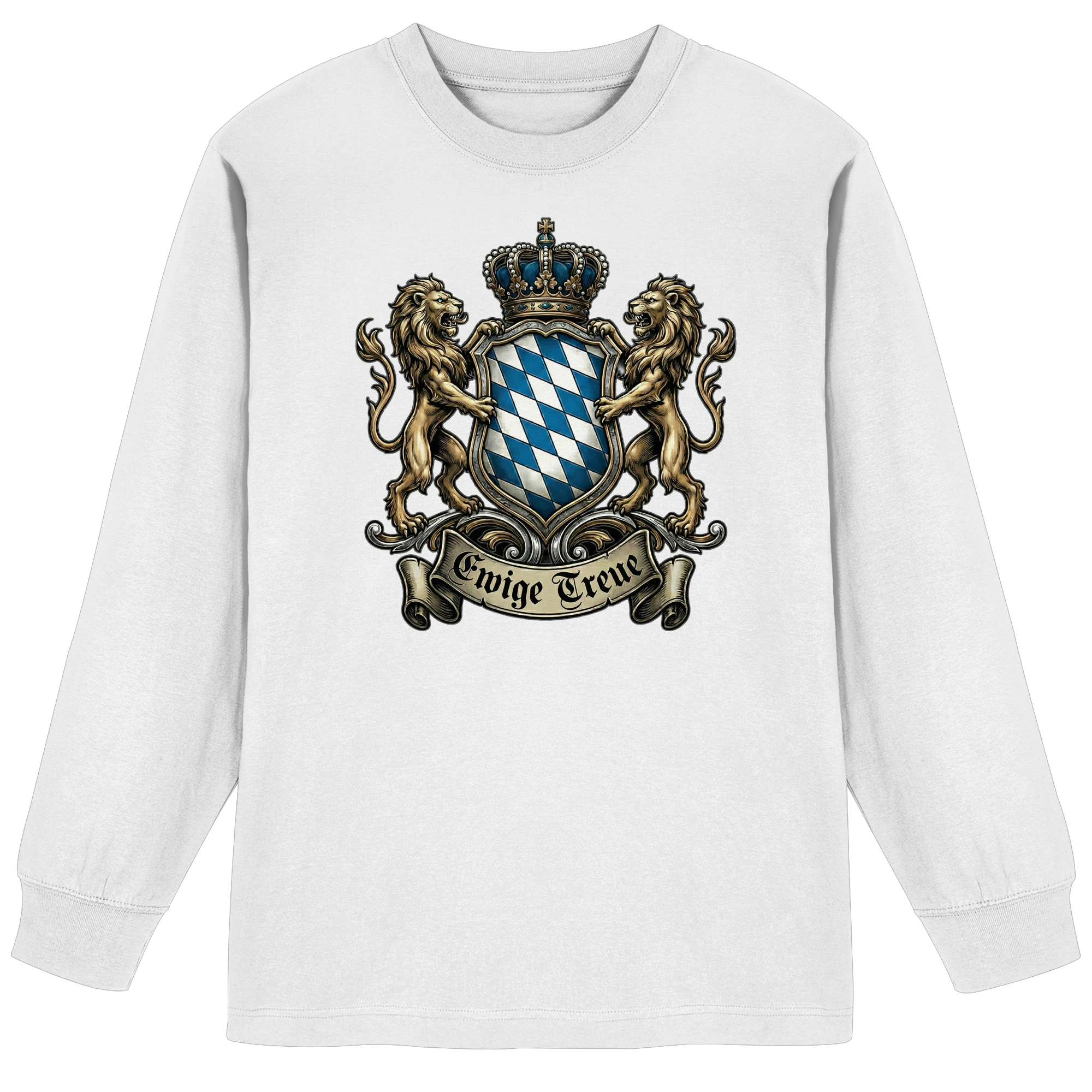 EWIGE TREUE - Organic Heavy Oversized Longsleeve T-Shirt - BayrischerHumor