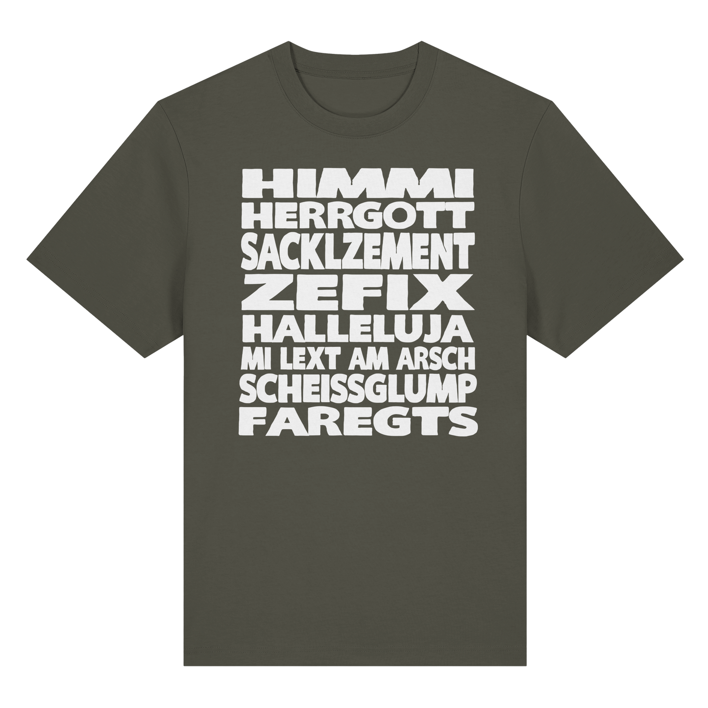 HIMMI HERRGOTT - Organic Heavy Shirt - BayrischerHumor