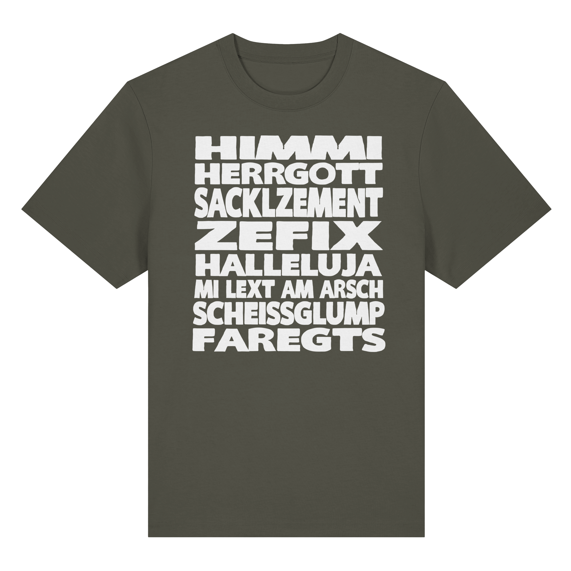 HIMMI HERRGOTT - Organic Heavy Shirt - BayrischerHumor