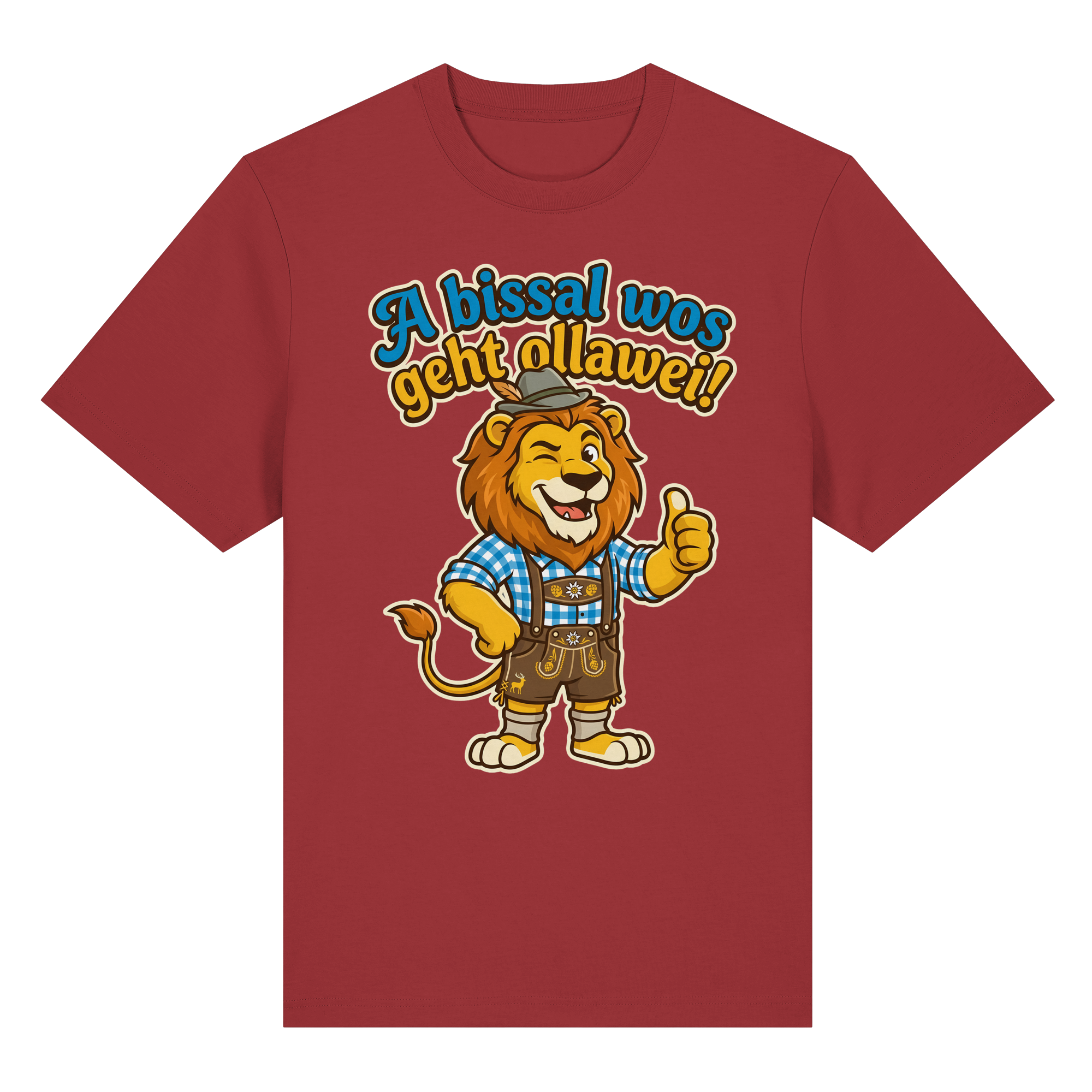 A BISSAL WOS GEHT OLLAWEI! - Organic Heavy Shirt