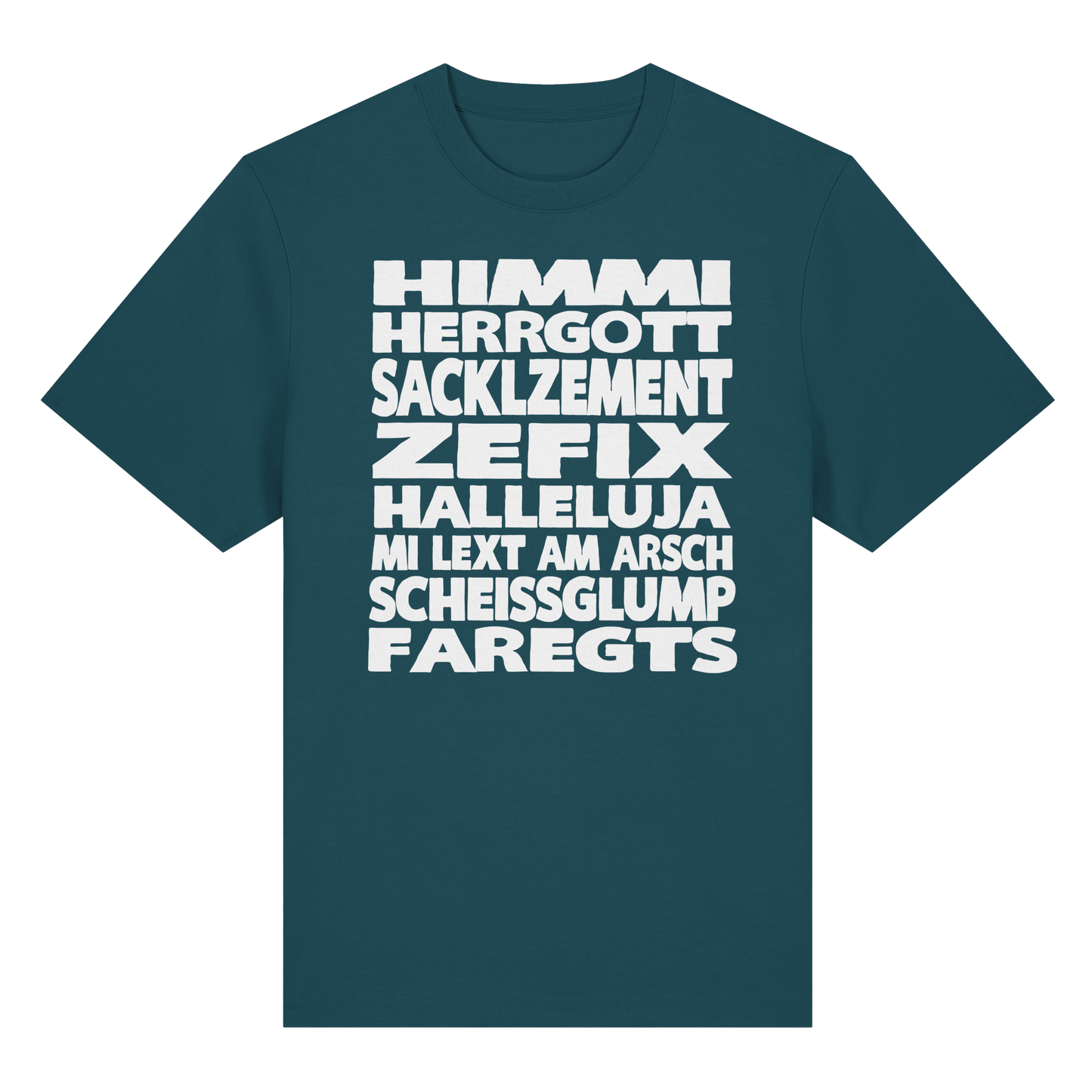 HIMMI HERRGOTT - Organic Heavy Shirt - BayrischerHumor