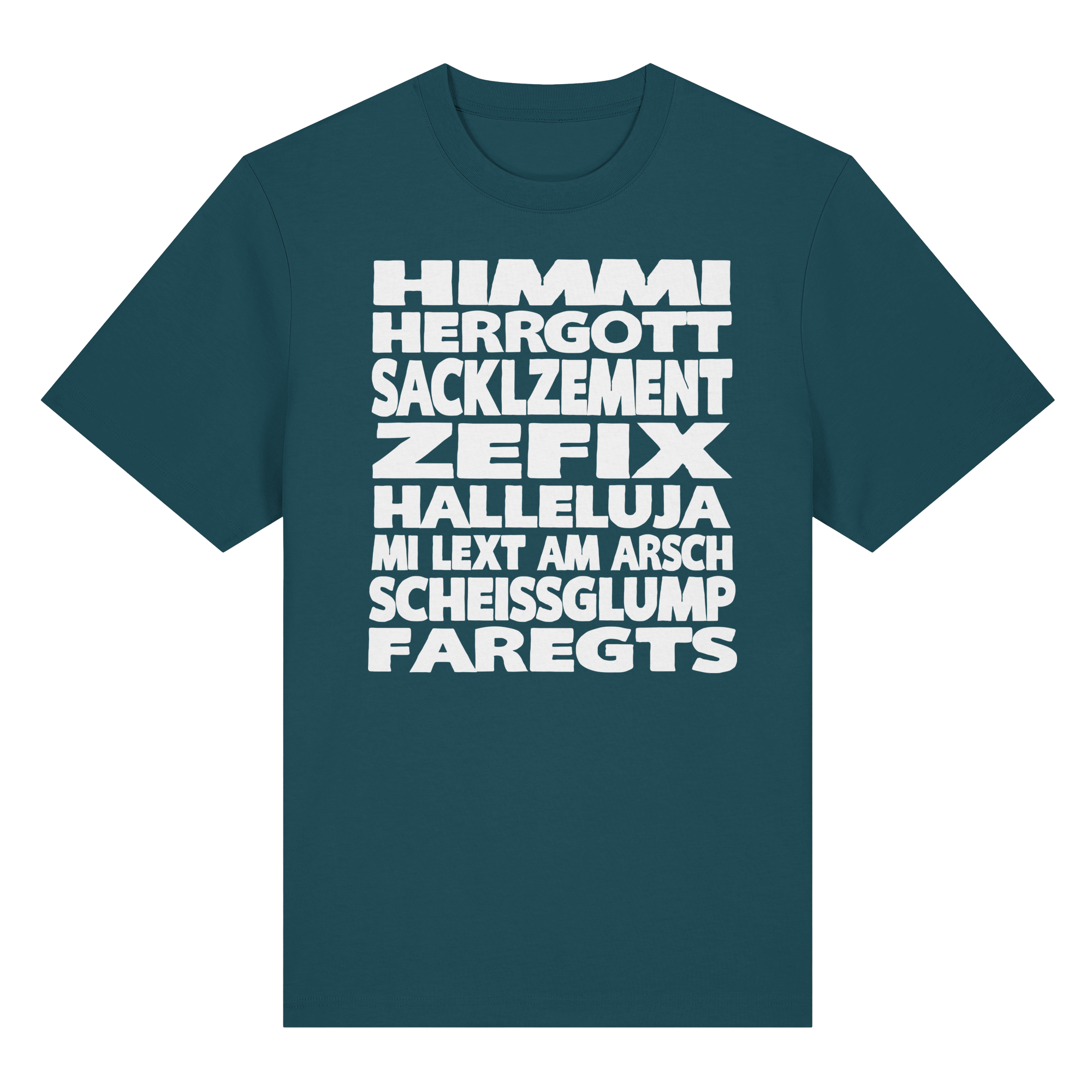 HIMMI HERRGOTT - Organic Heavy Shirt - BayrischerHumor