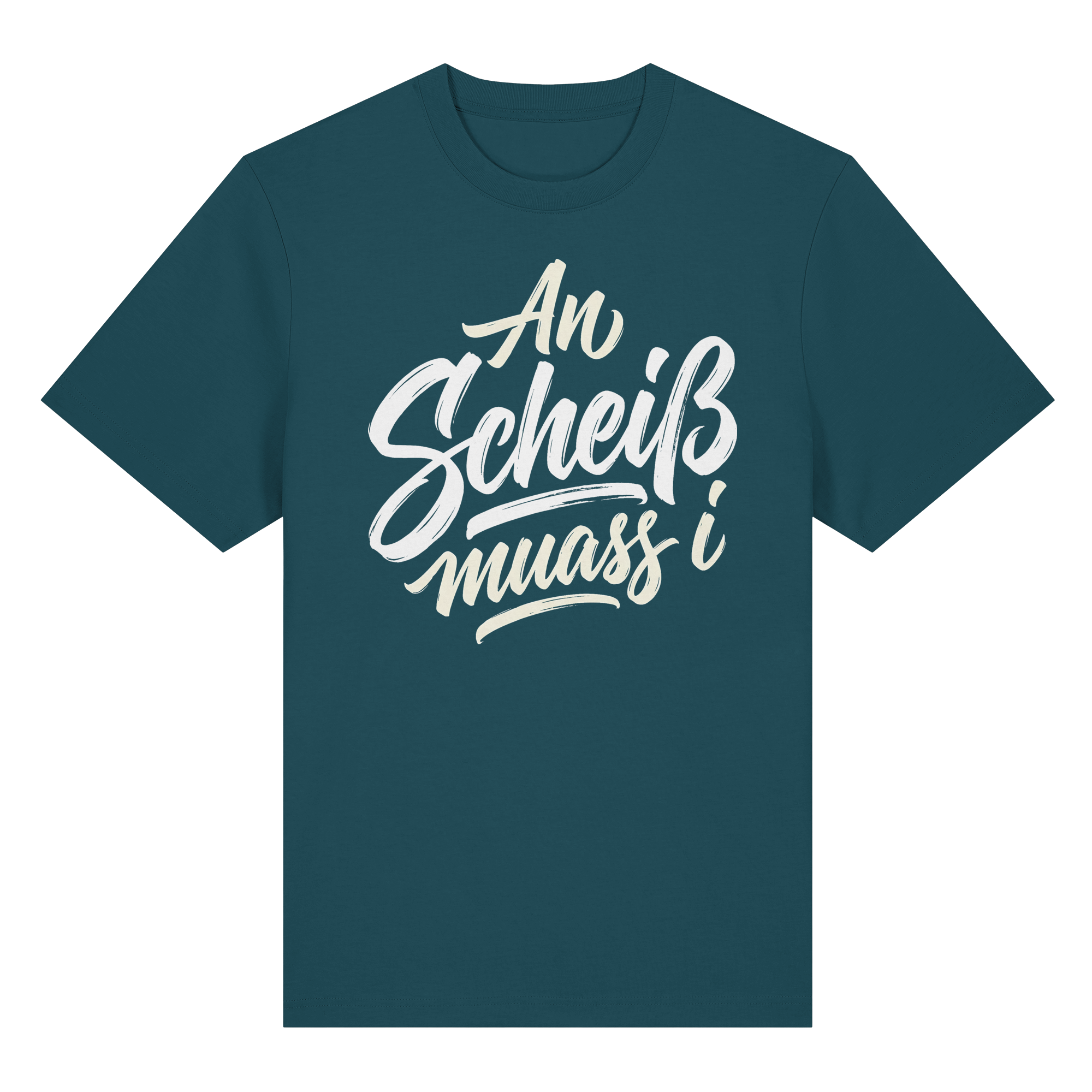 AN SCHEIß MUASS I - Organic Heavy Shirt - BayrischerHumor