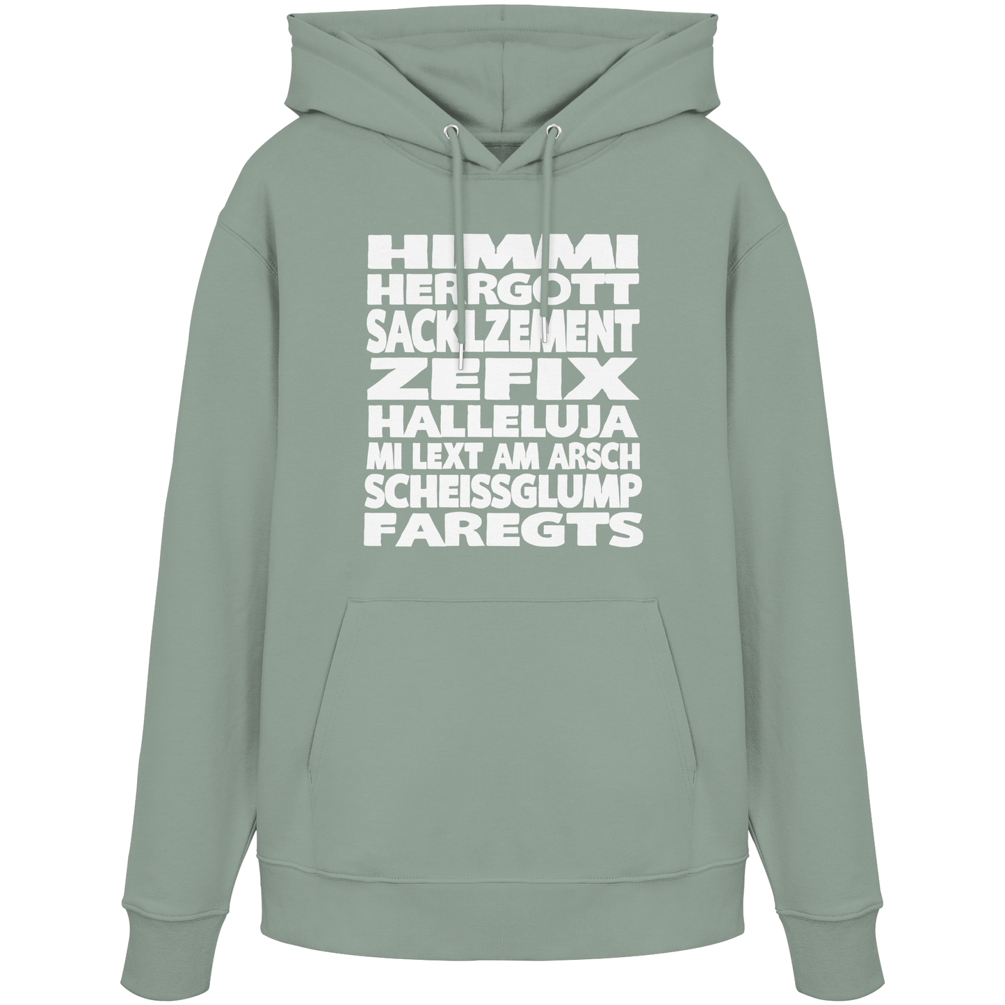 HIMMI HERRGOTT - Organic Hoodie - BayrischerHumor