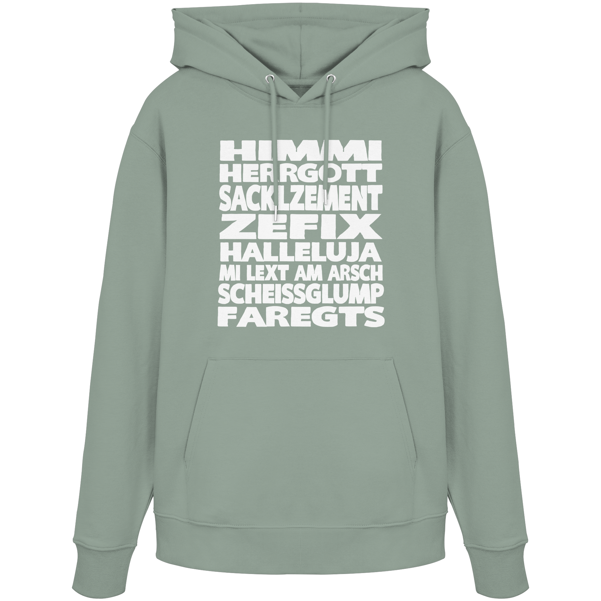HIMMI HERRGOTT - Organic Hoodie - BayrischerHumor