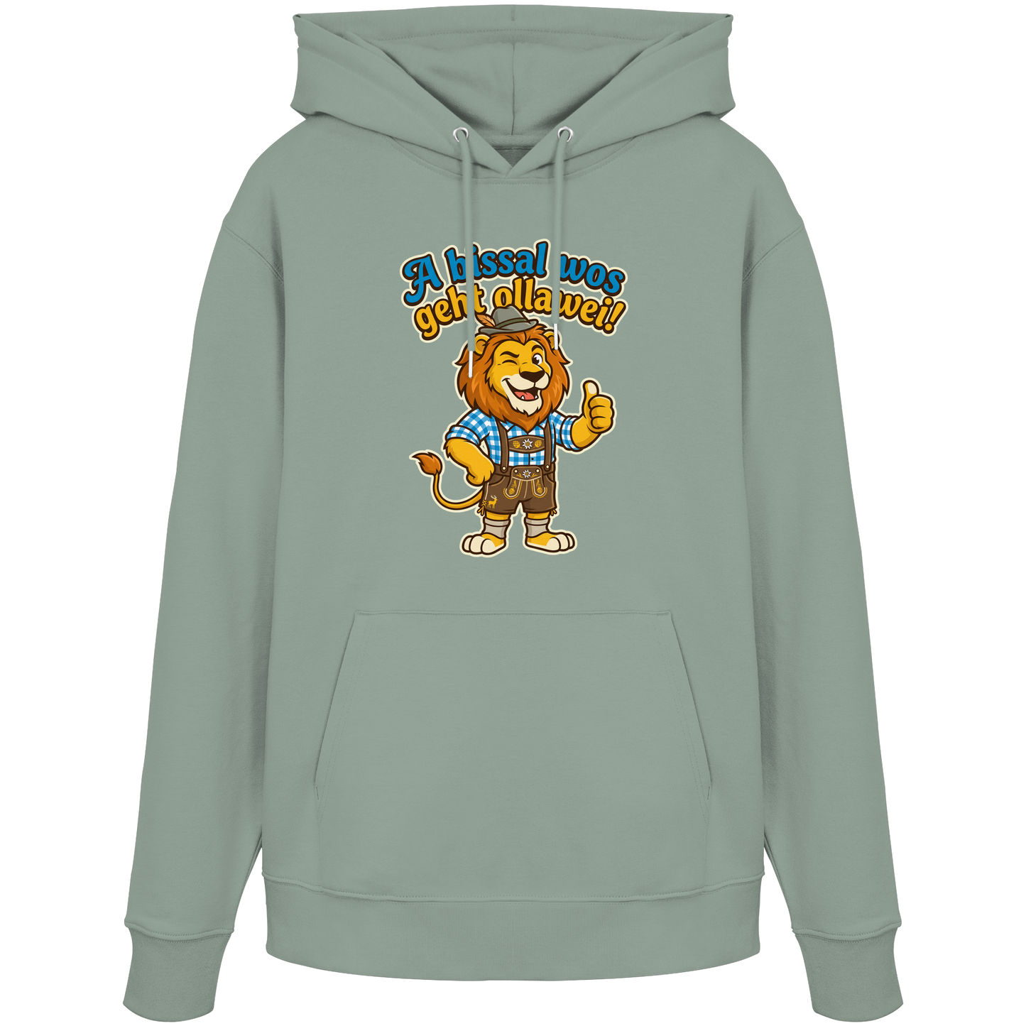 A BISSAL WOS GEHT OLLAWEI! - Organic Hoodie