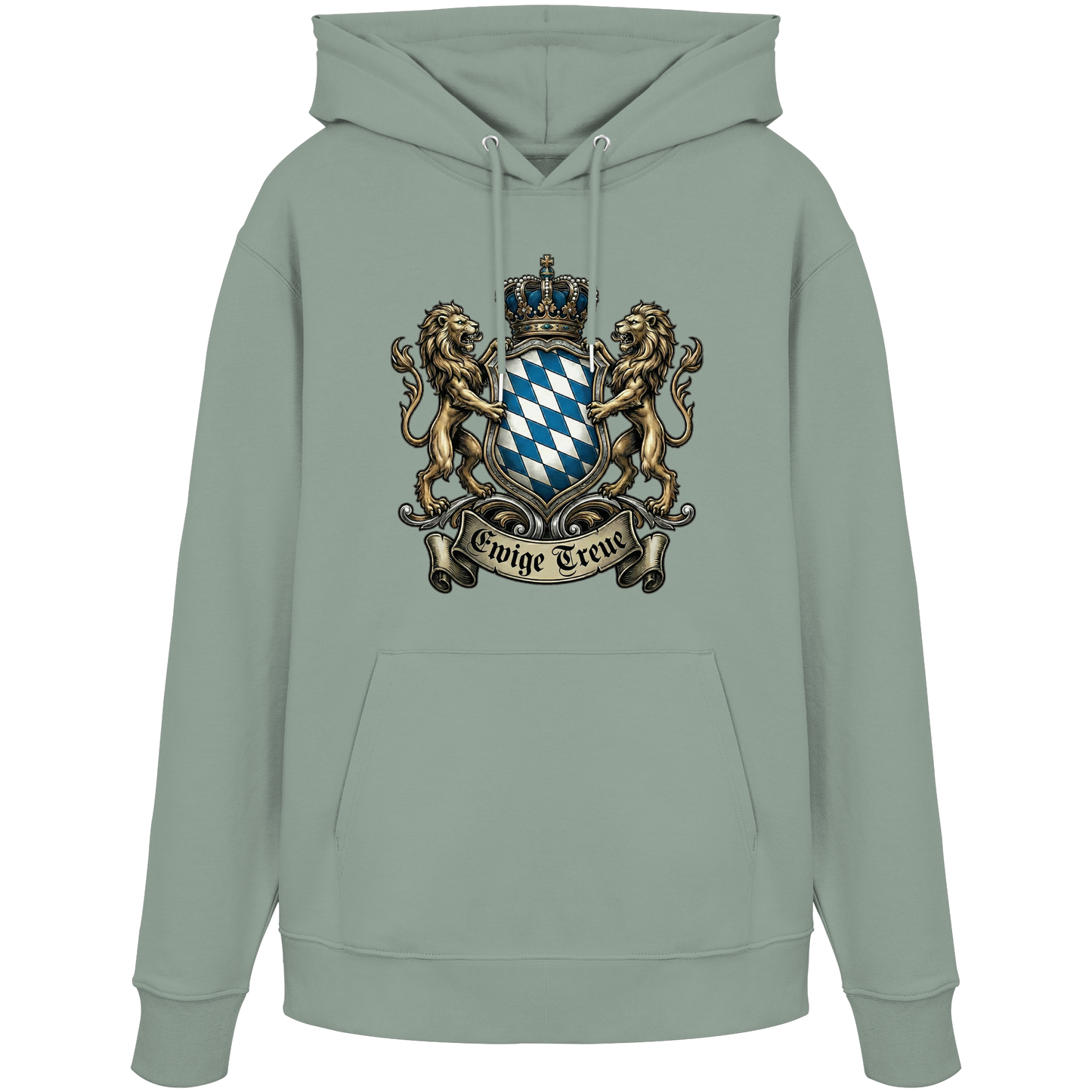 EWIGE TREUE - Organic Hoodie - BayrischerHumor