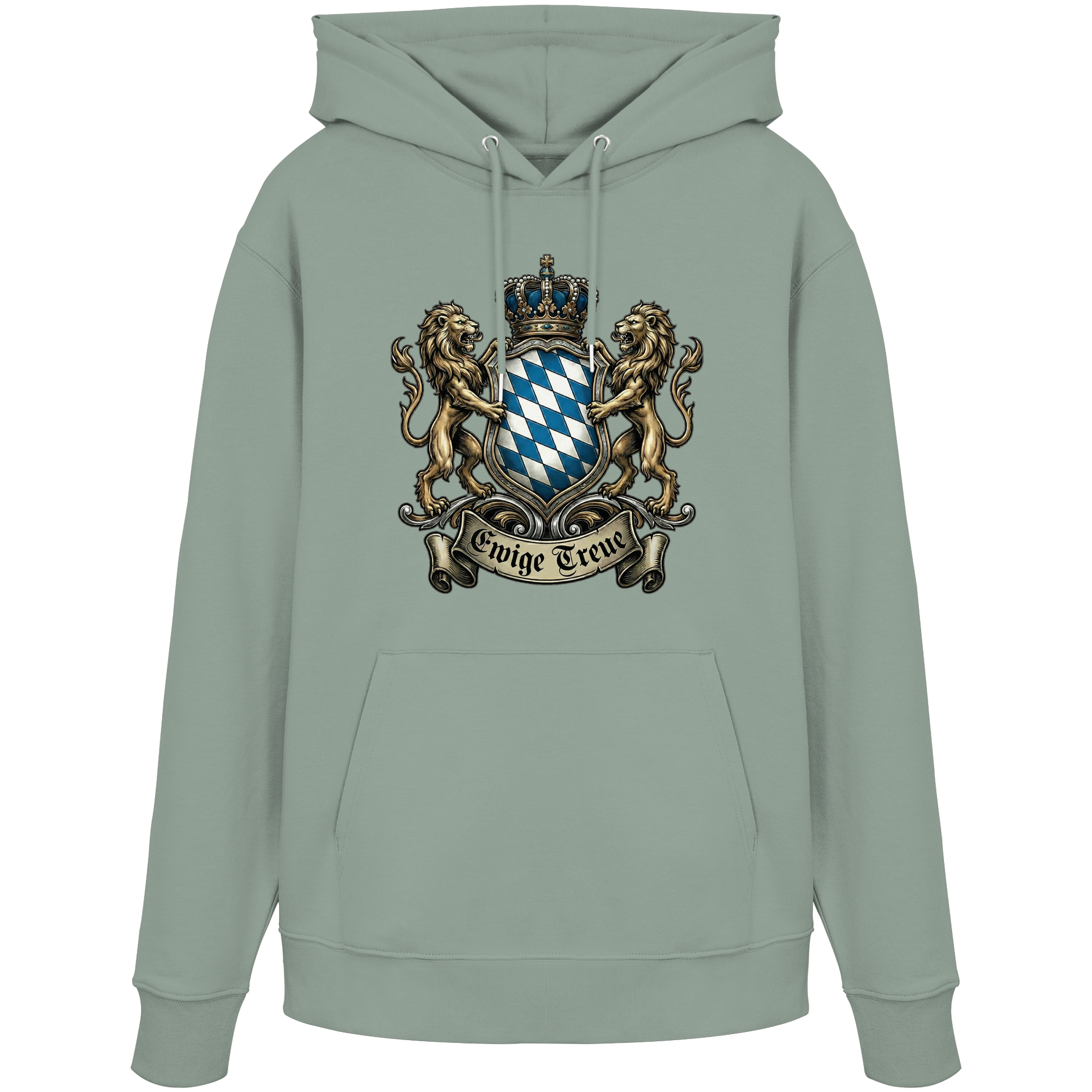 EWIGE TREUE - Organic Hoodie - BayrischerHumor