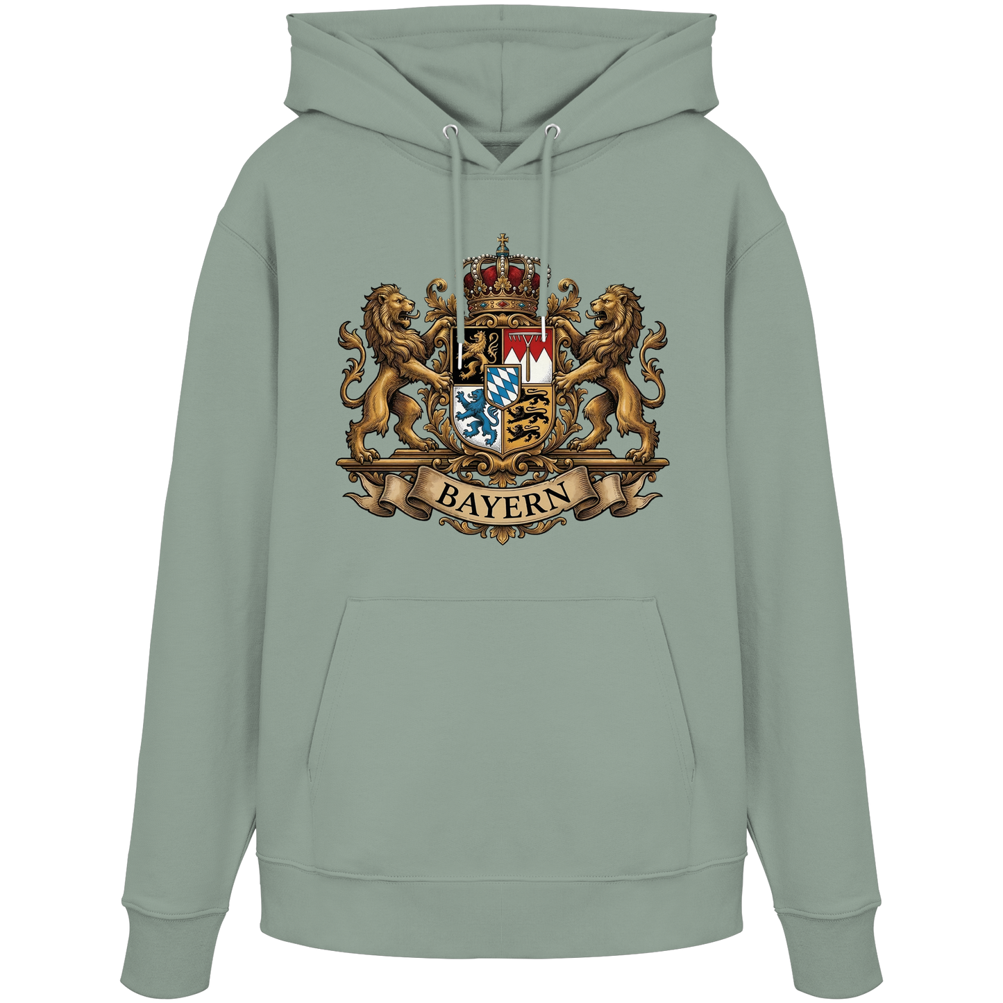 BAYERN - Organic Hoodie - BayrischerHumor