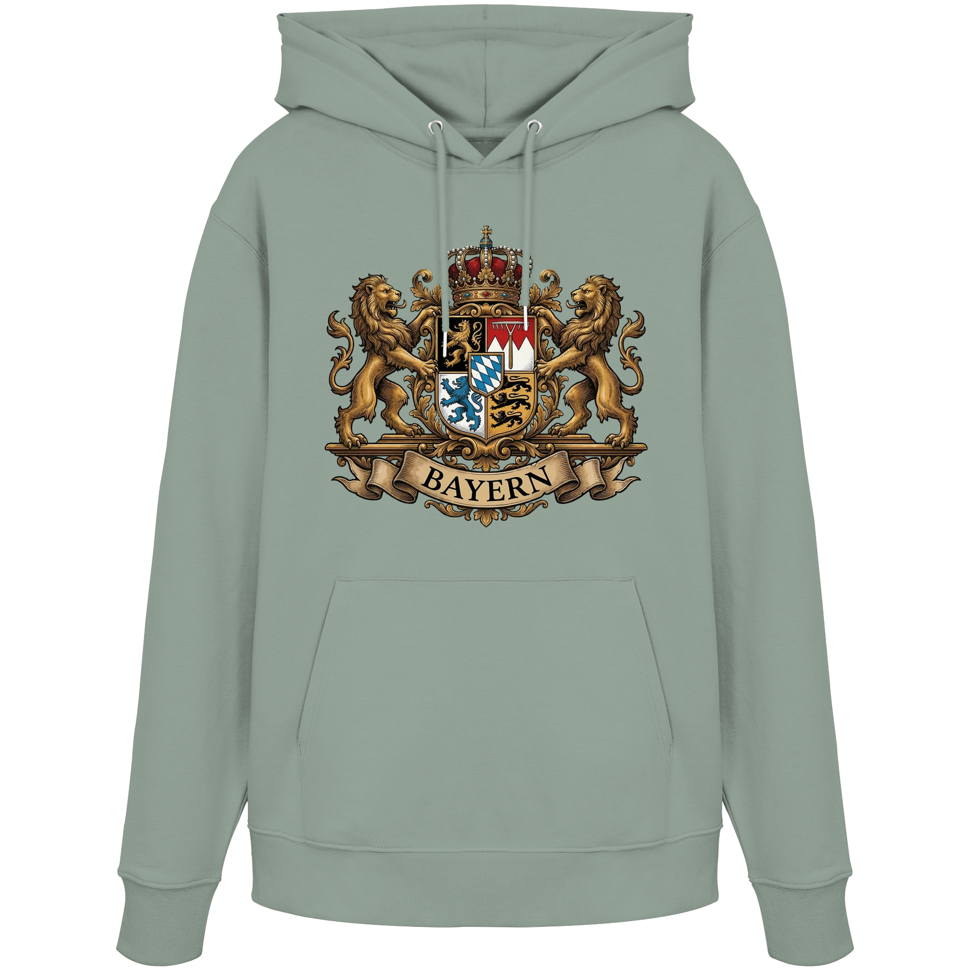 BAYERN - Organic Hoodie - BayrischerHumor