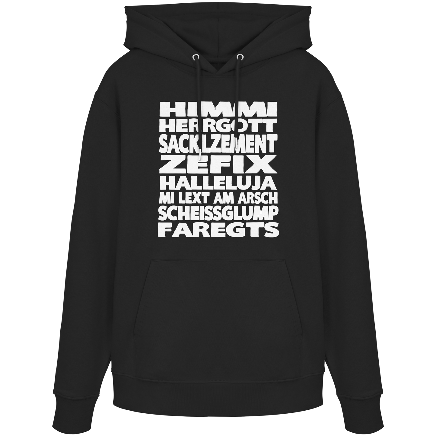 HIMMI HERRGOTT - Organic Hoodie - BayrischerHumor